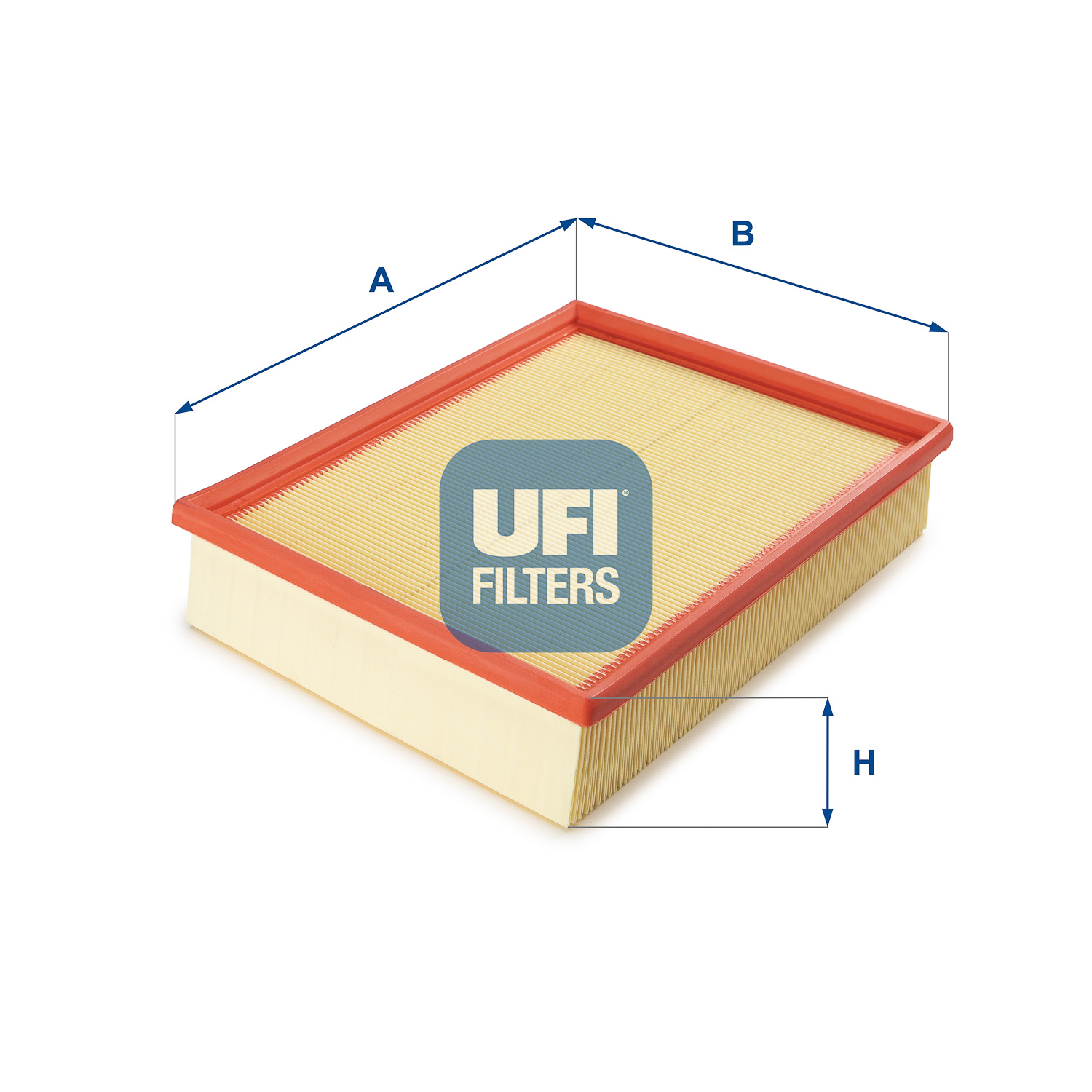 UFI Luftfilter 3008500 Filterindsats 72mm for VAG
