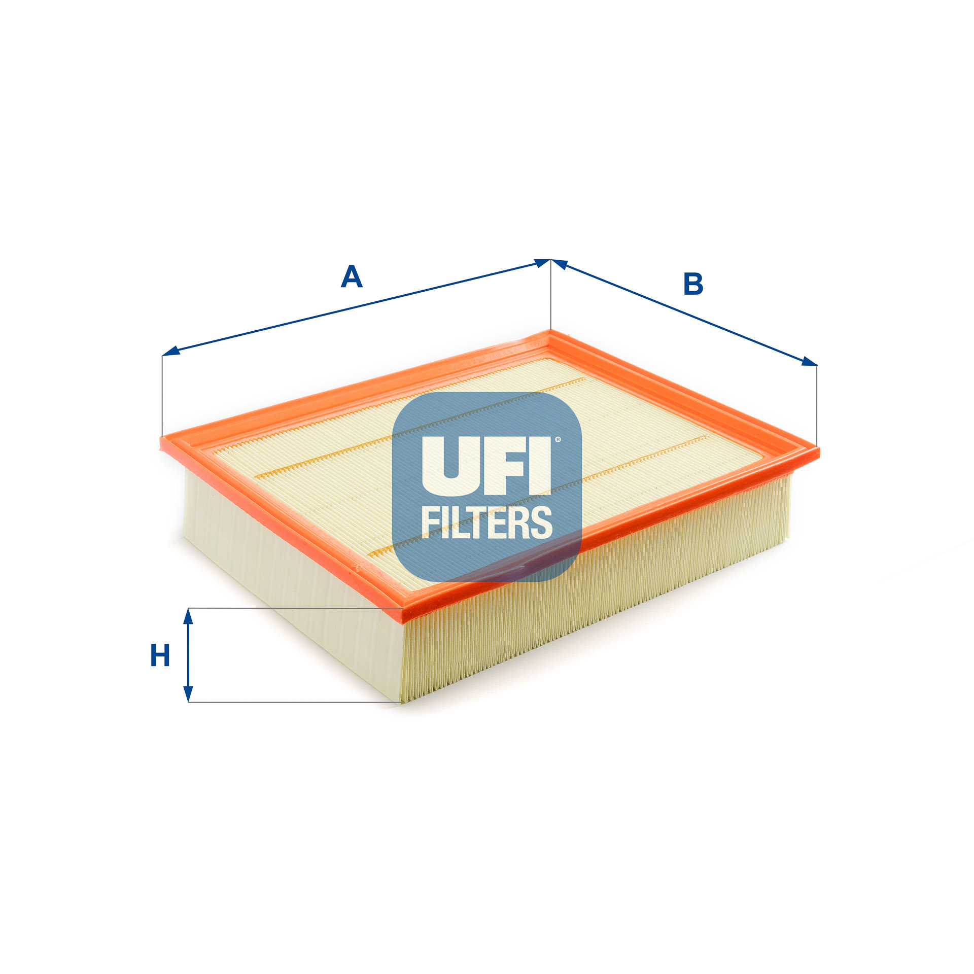 UFI Luftfilter 3008600 Filterindsats 69mm for MERCEDES-BENZ