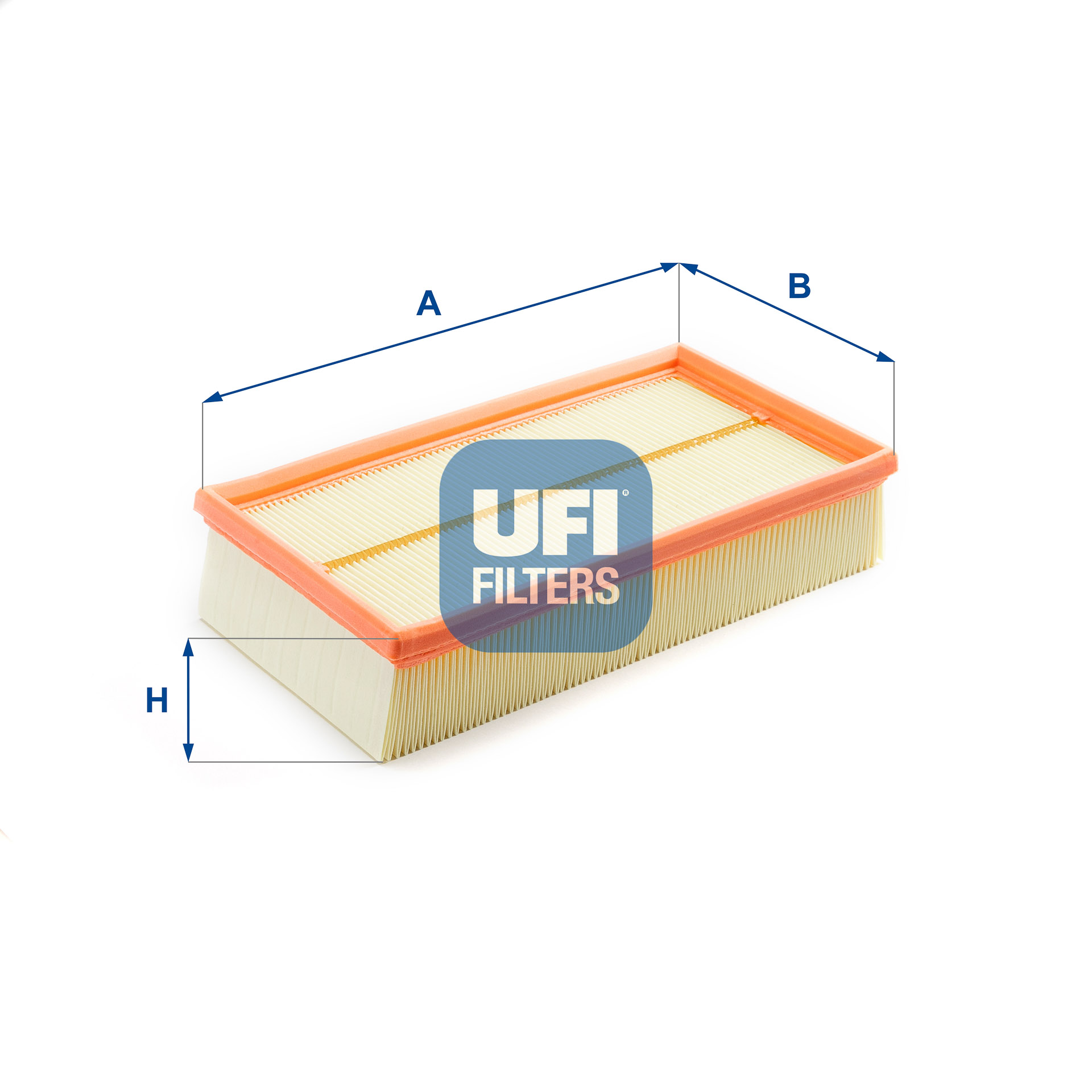 UFI Luftfilter 3010600 Filterindsats 58mm for FORD