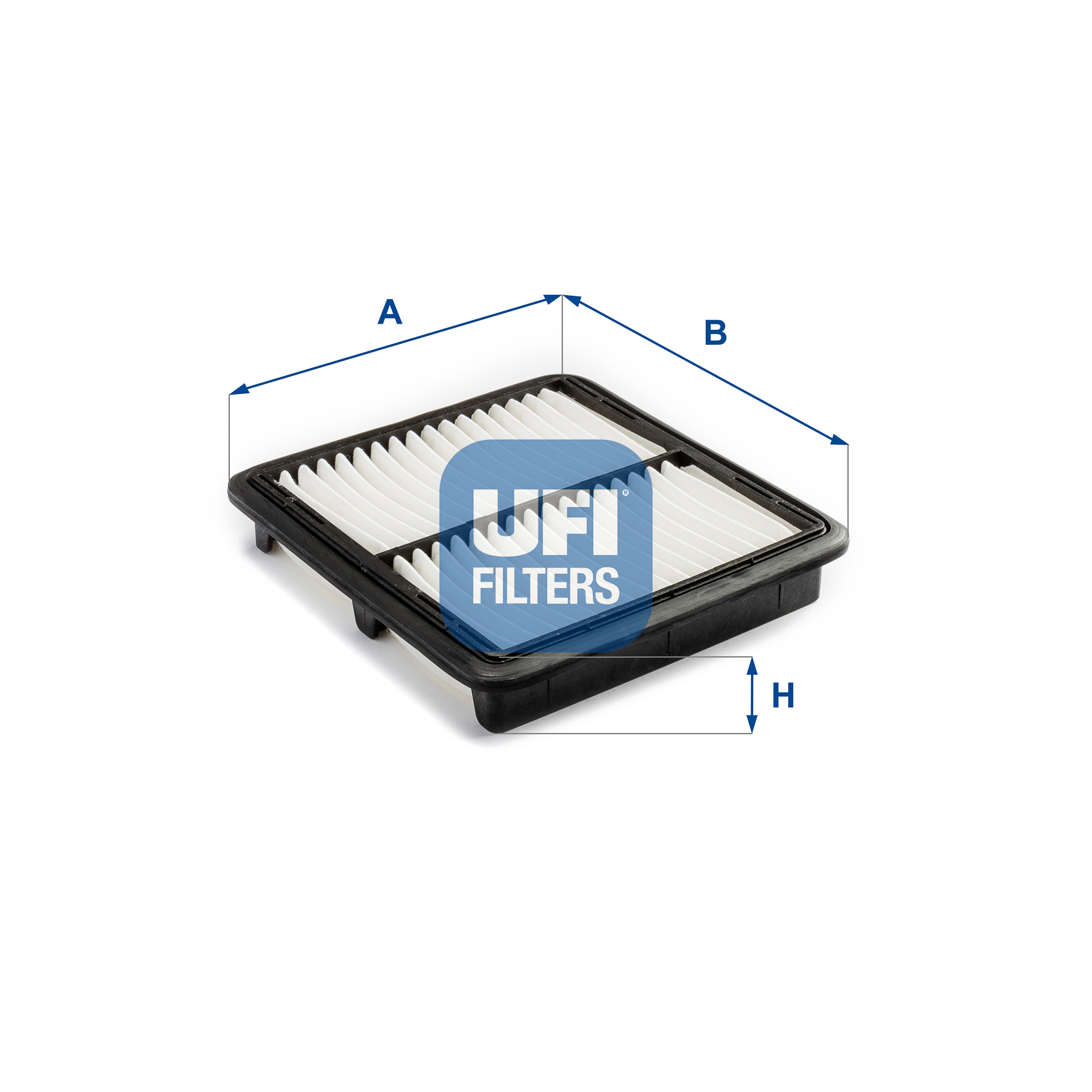 UFI Luftfilter 3010400 Filterindsats 35mm for DAEWOO