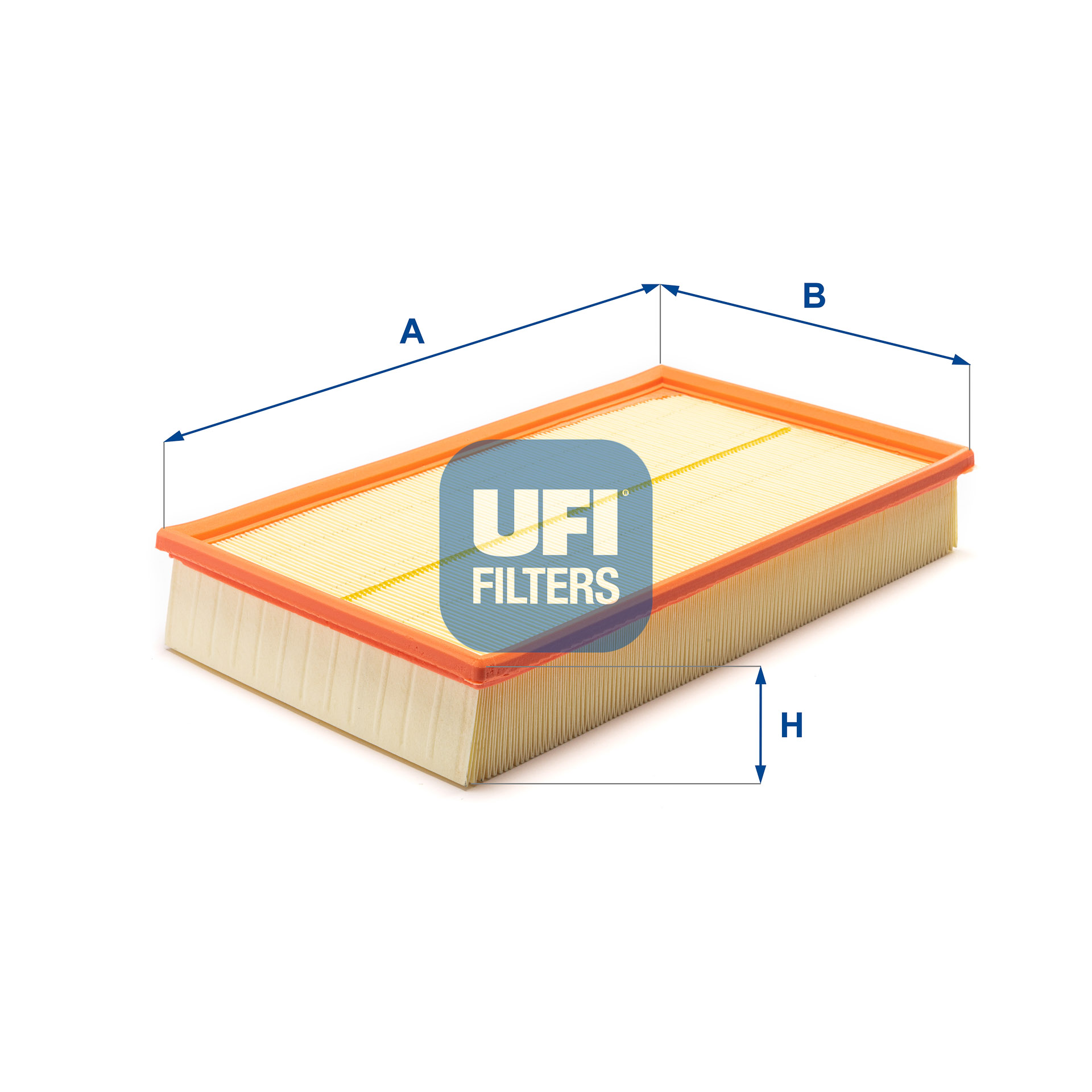 UFI Luftfilter 3011500 Filterindsats 57mm for VOLVO
