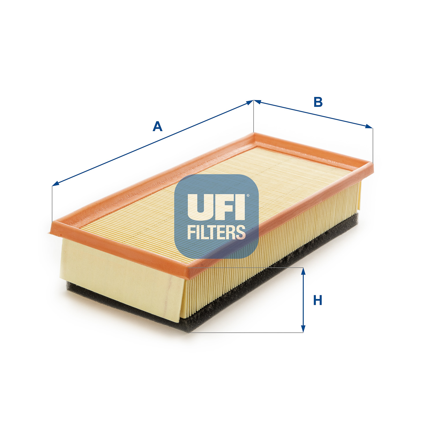 UFI Luftfilter 3012700 Filterindsats 55mm for FIAT ALFA ROMEO