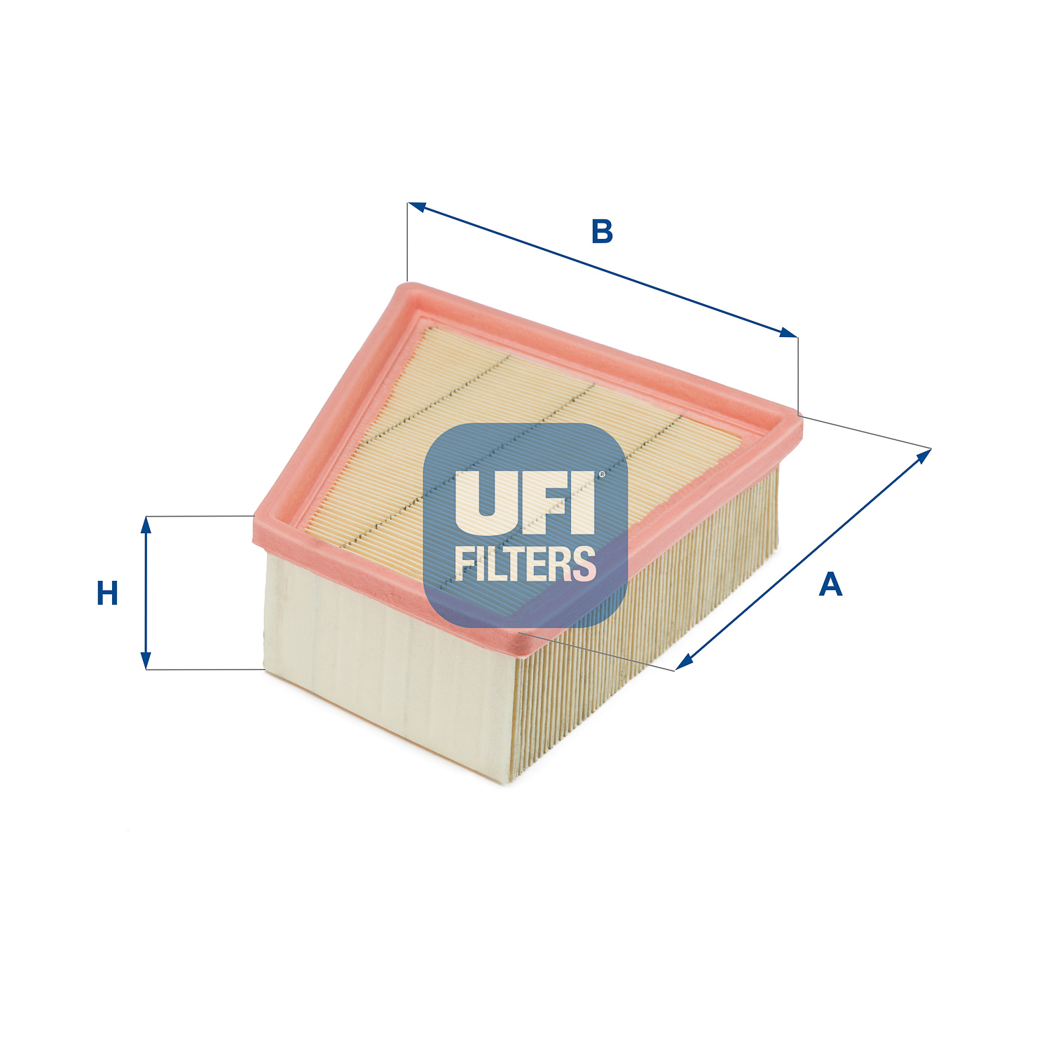 UFI Luftfilter 3013300 Filterindsats 58mm for VAG