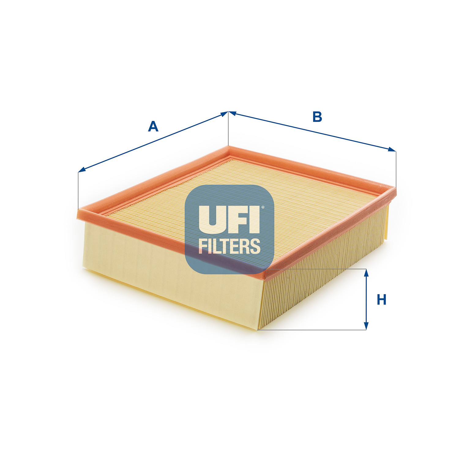 UFI Luftfilter 3014100 Filterindsats 58mm for LAND ROVER
