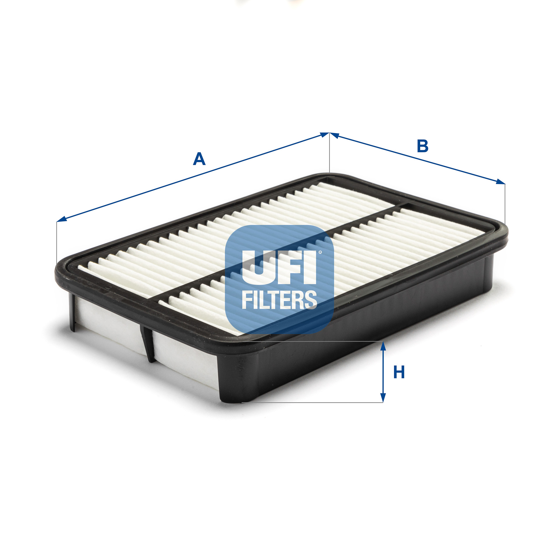 UFI Luftfilter 3014300 Filterindsats 43mm for TOYOTA MAZDA