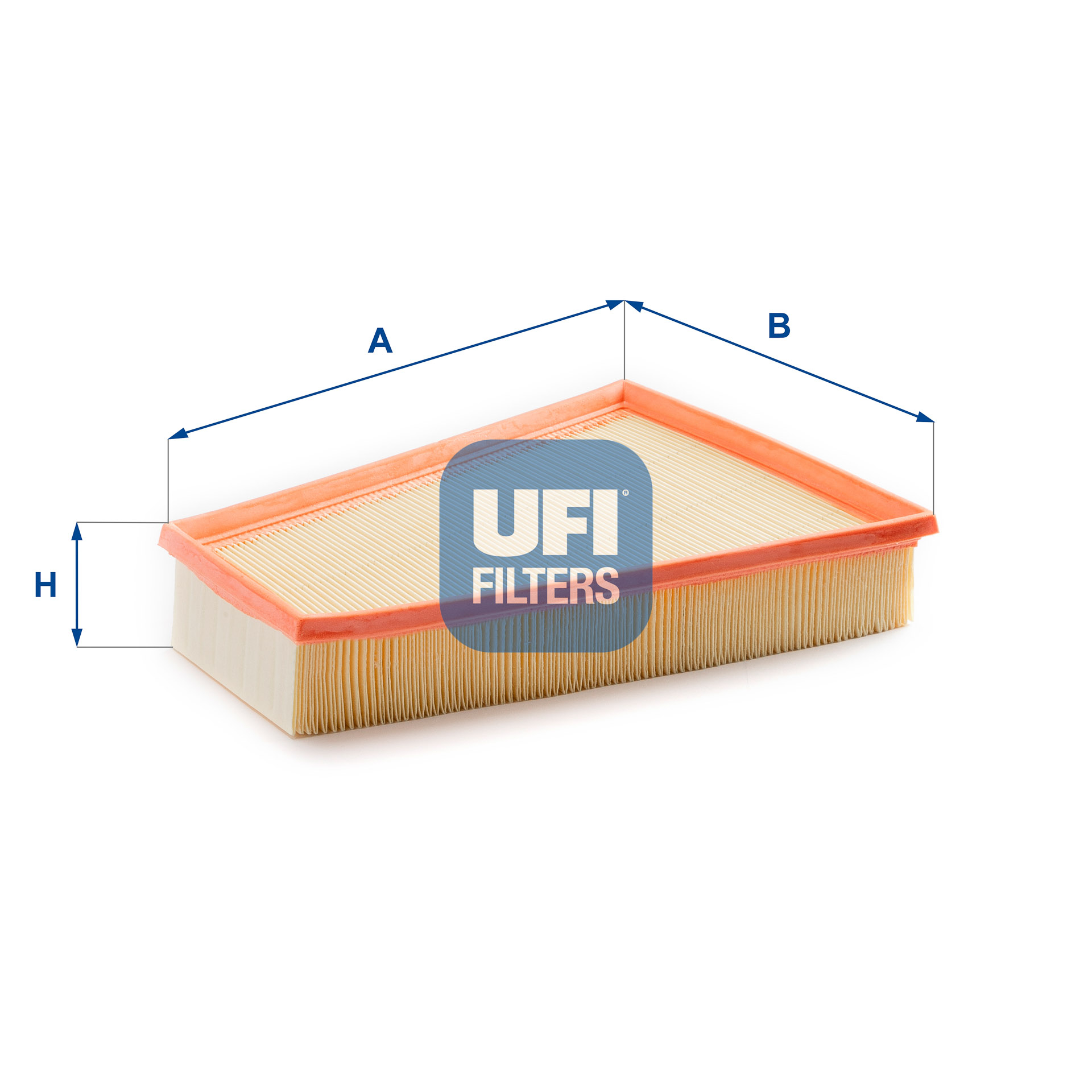 UFI Luftfilter 3014400 Filterindsats 92mm for CITROËN PEUGEOT