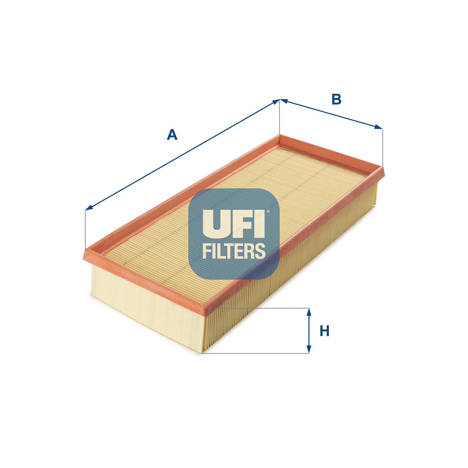 UFI Luftfilter 3014600 Filterindsats 50mm for FORD