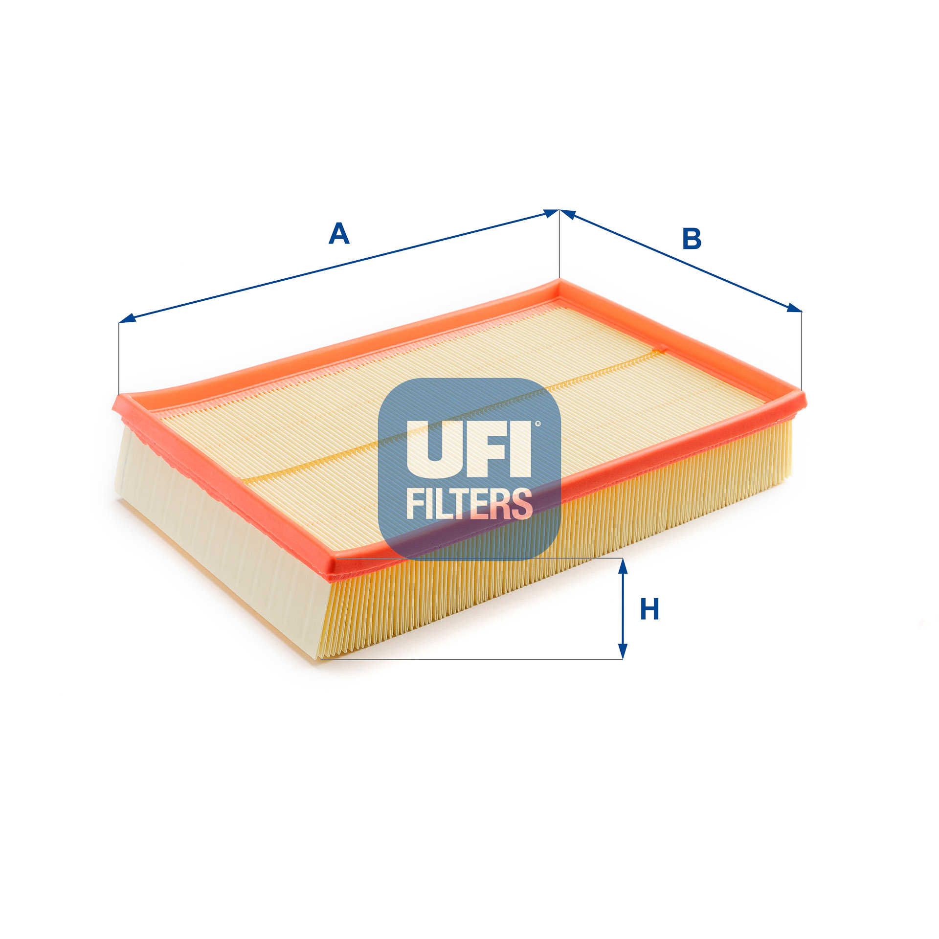 UFI Luftfilter 3016400 Filterindsats 58mm for VOLVO