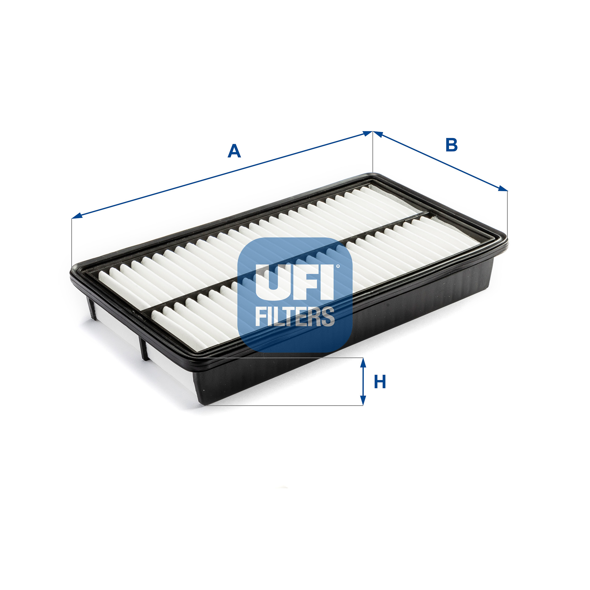 UFI Luftfilter 3017100 Filterindsats 49mm for MAZDA