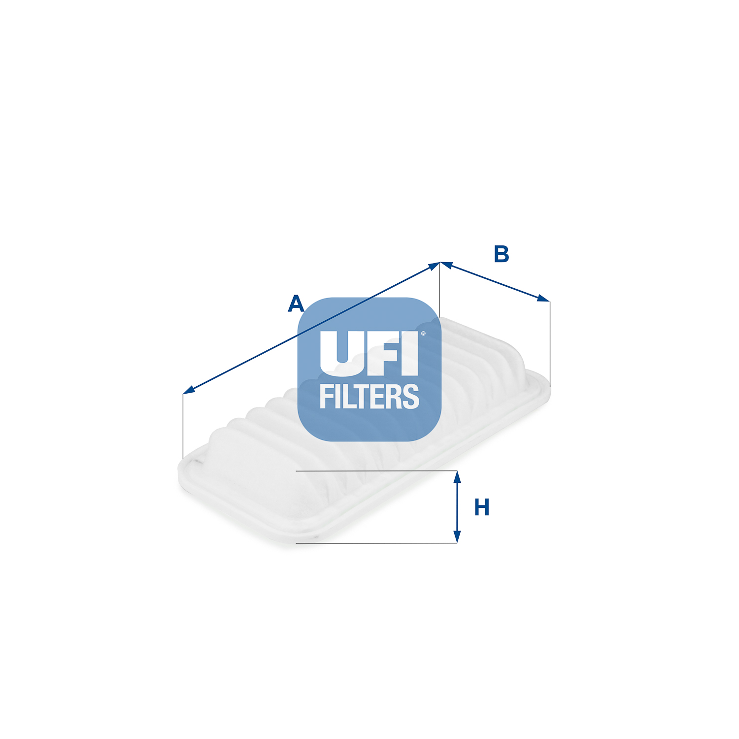 UFI Luftfilter 3017500 Filterindsats 45mm for TOYOTA CITROËN PEUGEOT DAIHATSU