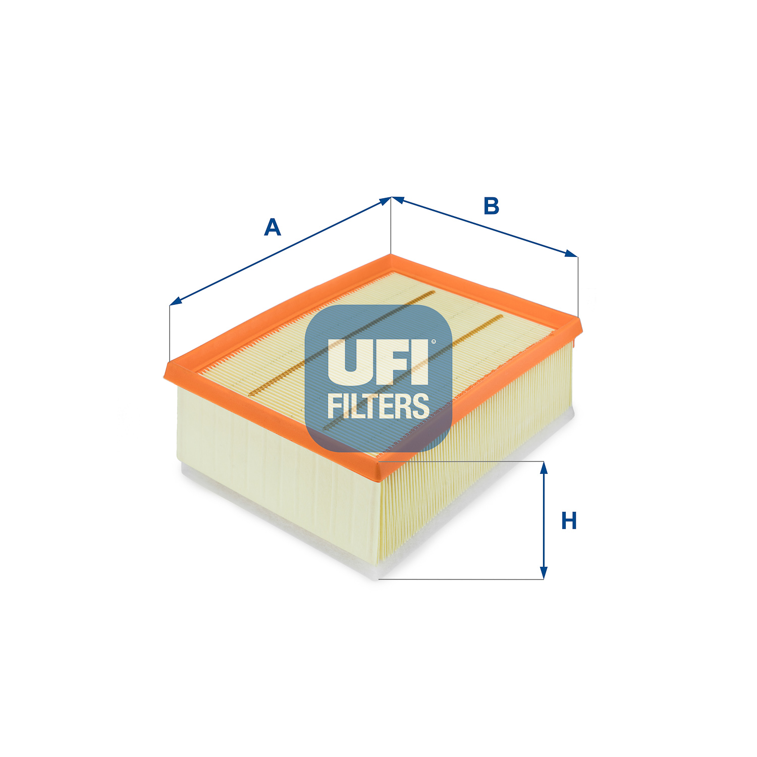 UFI Luftfilter 3018000 Filterindsats 50mm for CITROËN PEUGEOT