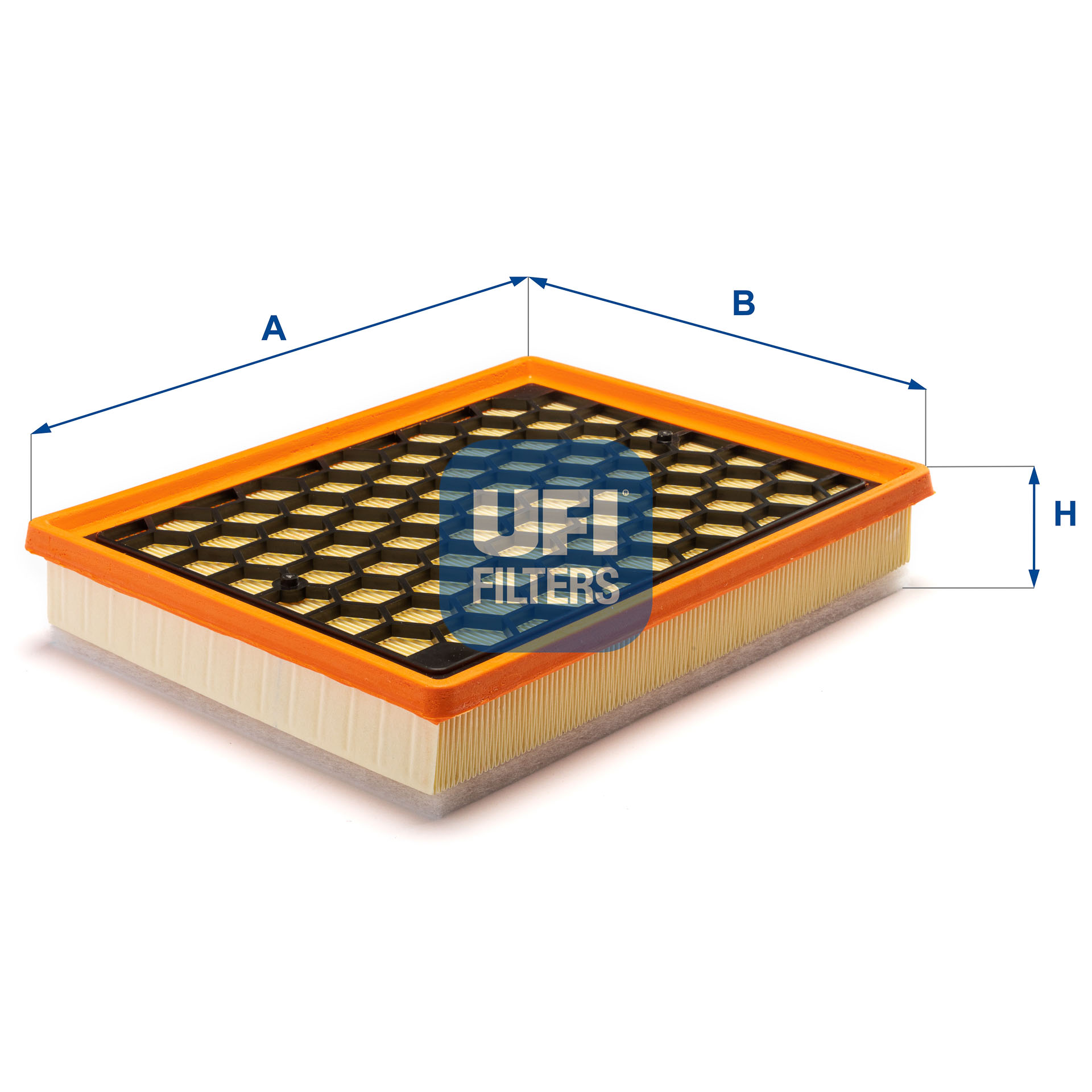 UFI Luftfilter 3019000 Filterindsats 40mm for SAAB