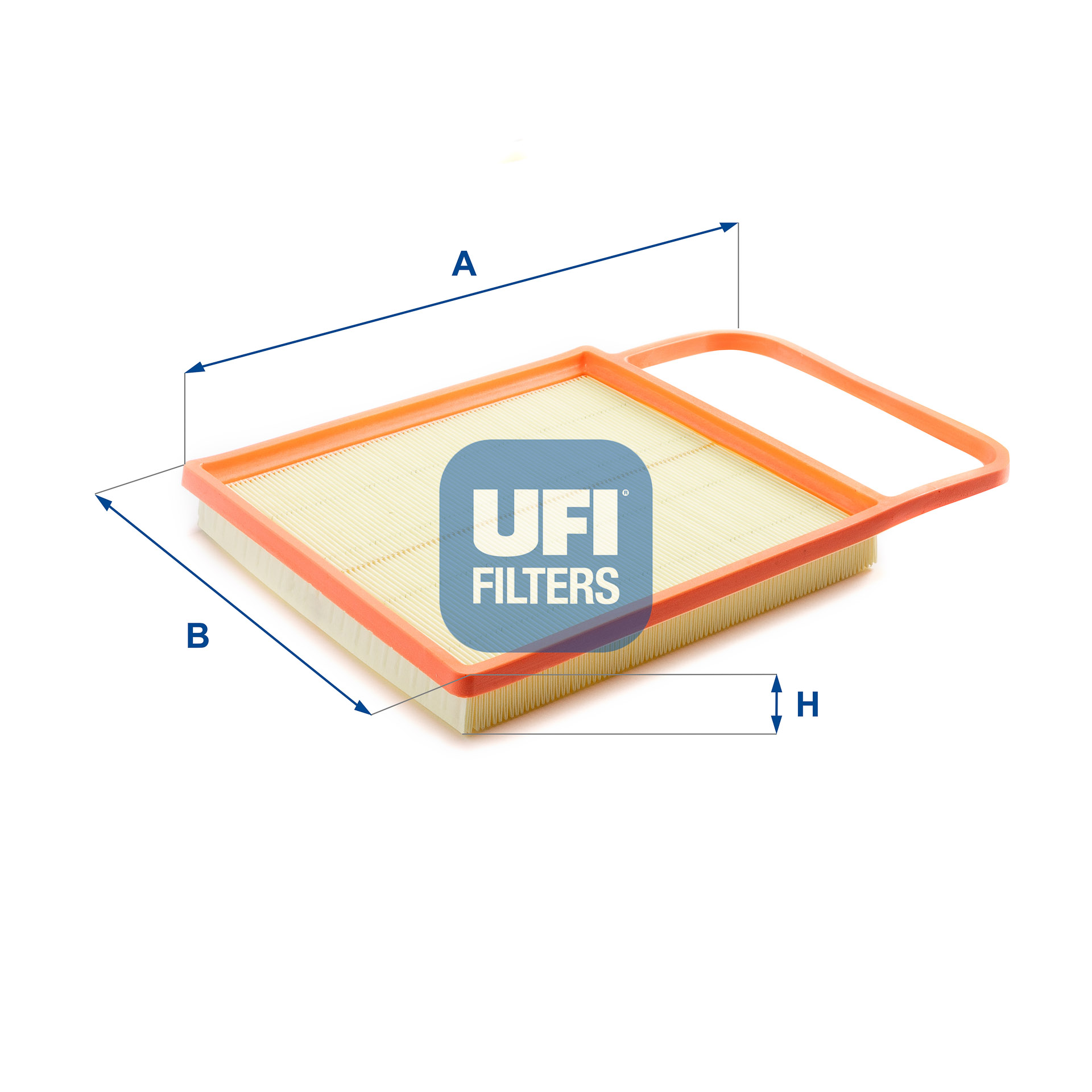 UFI Luftfilter 3019600 Filterindsats 30mm for VAG