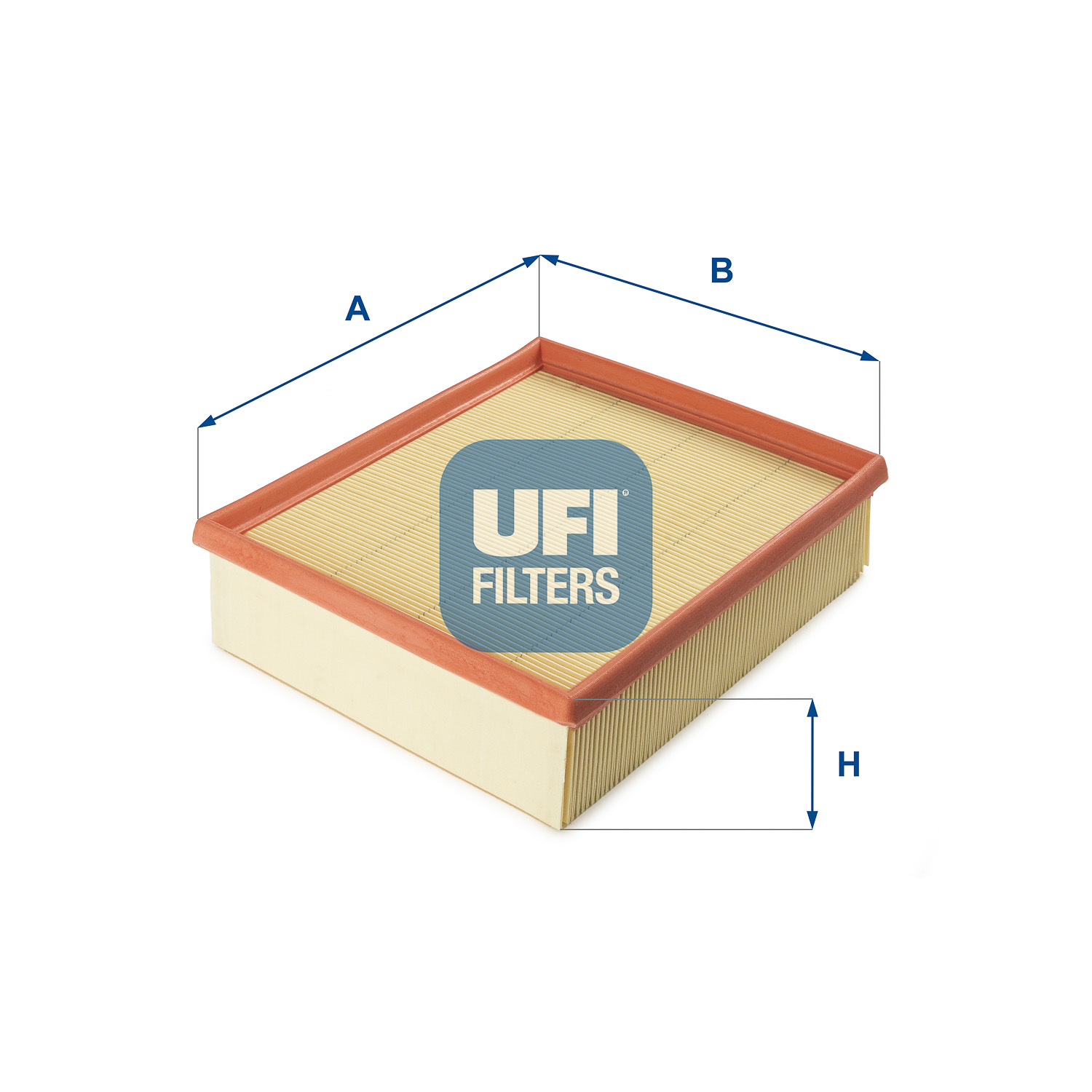 UFI Luftfilter 3019500 Filterindsats 58mm for RENAULT