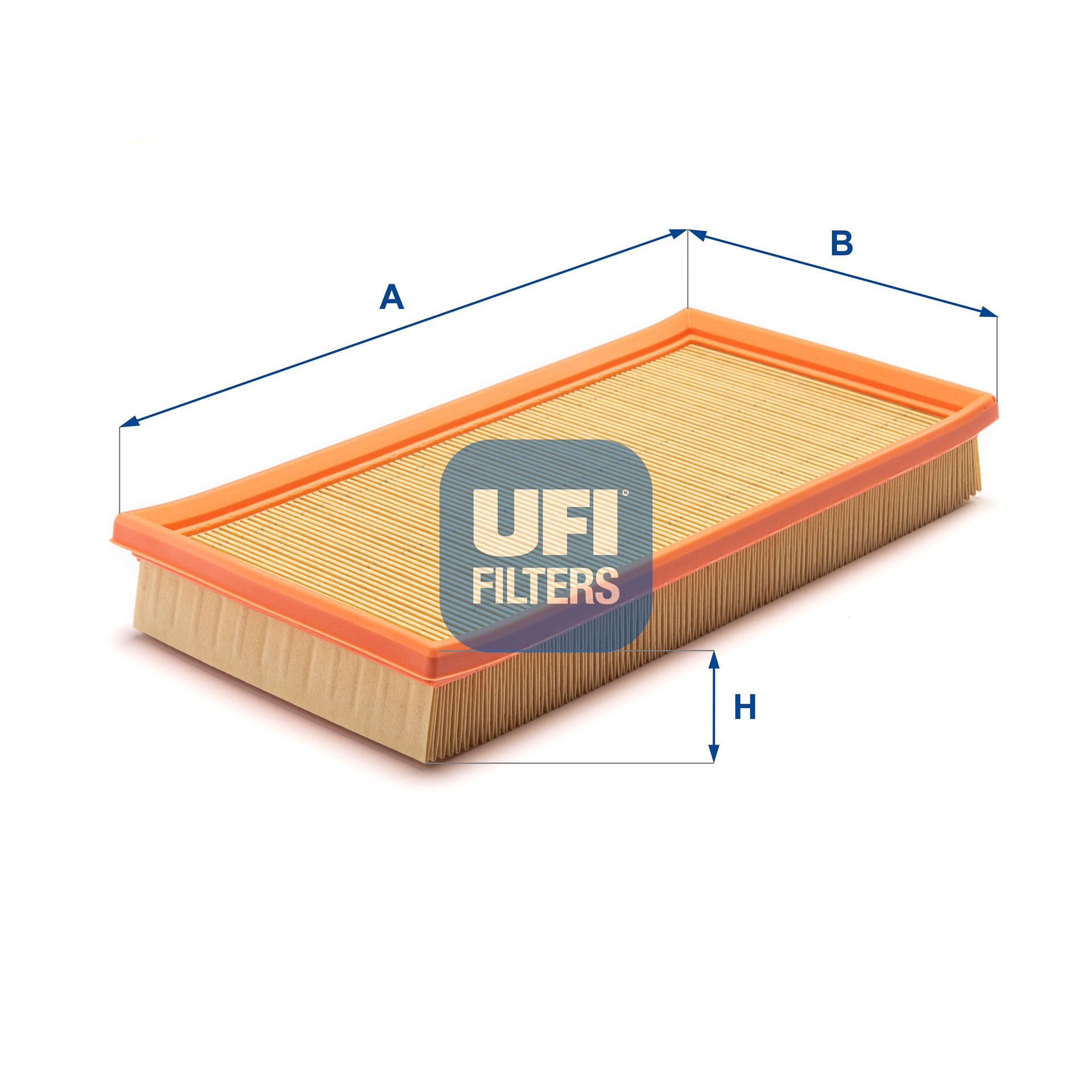 UFI Luftfilter 3019900 Filterindsats 42mm for VAG
