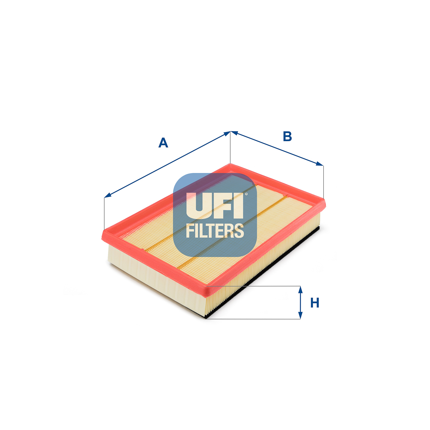 UFI Luftfilter 3020700 Filterindsats 52mm for FIAT