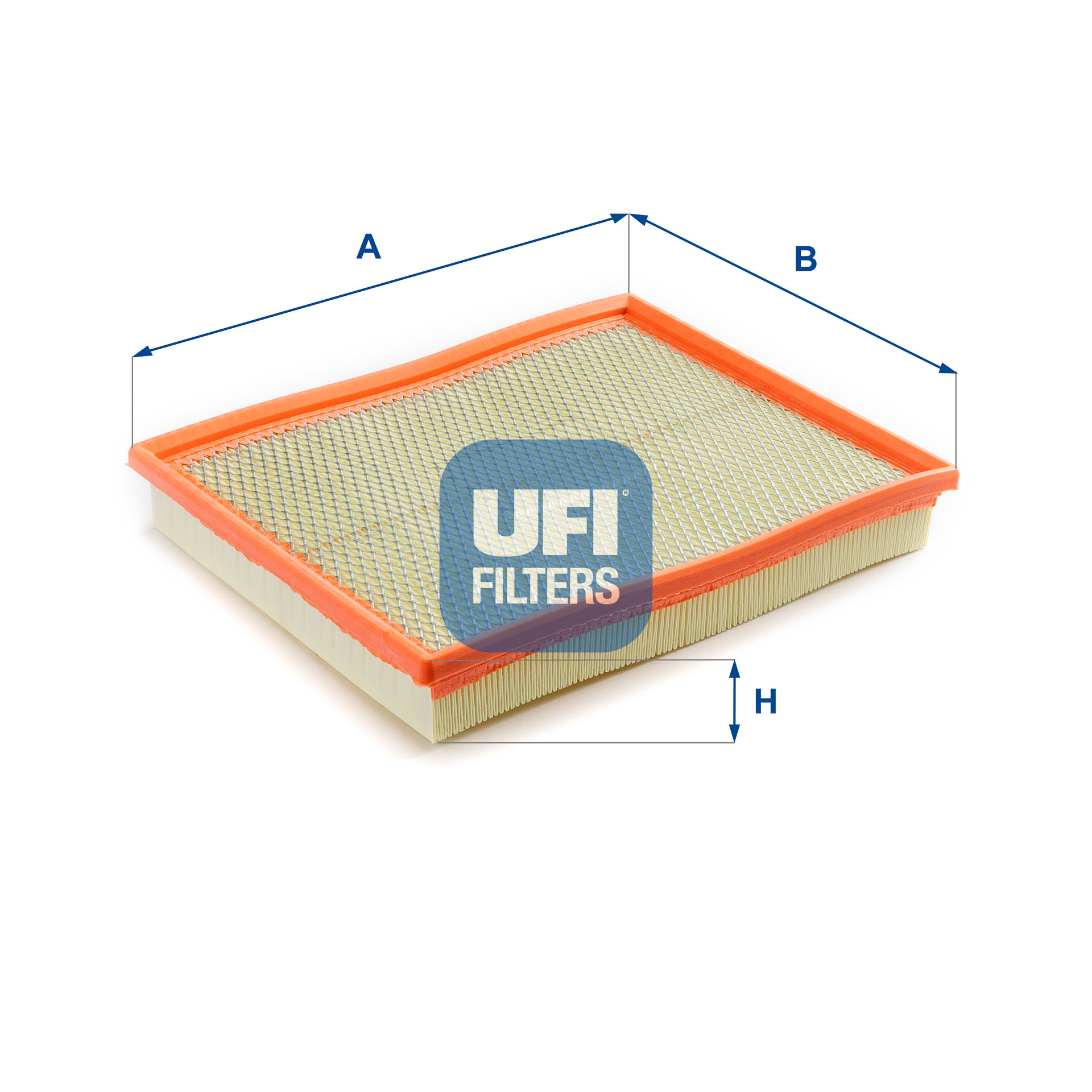 UFI Luftfilter 3021400 Filterindsats 42mm for OPEL VAUXHALL GENERAL MOTORS
