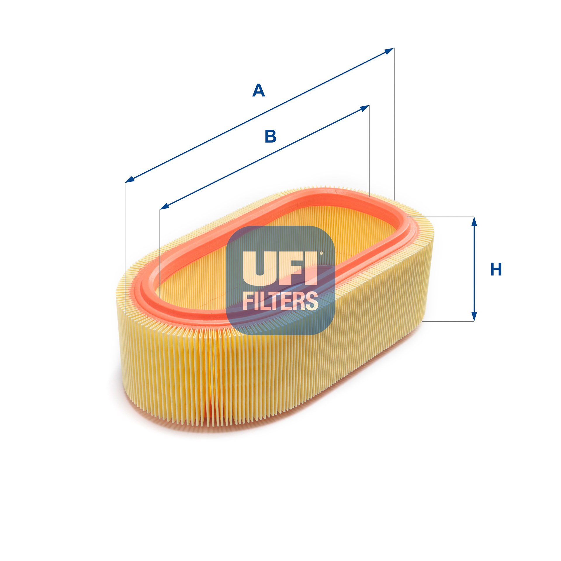 UFI Luftfilter 3021700 Filterindsats outer_diameter_mm_497|Yderdiameter [mm]|265 inner_diameter_1_mm_995|Inder diameter 1 [mm]|205 91mm for RENAULT