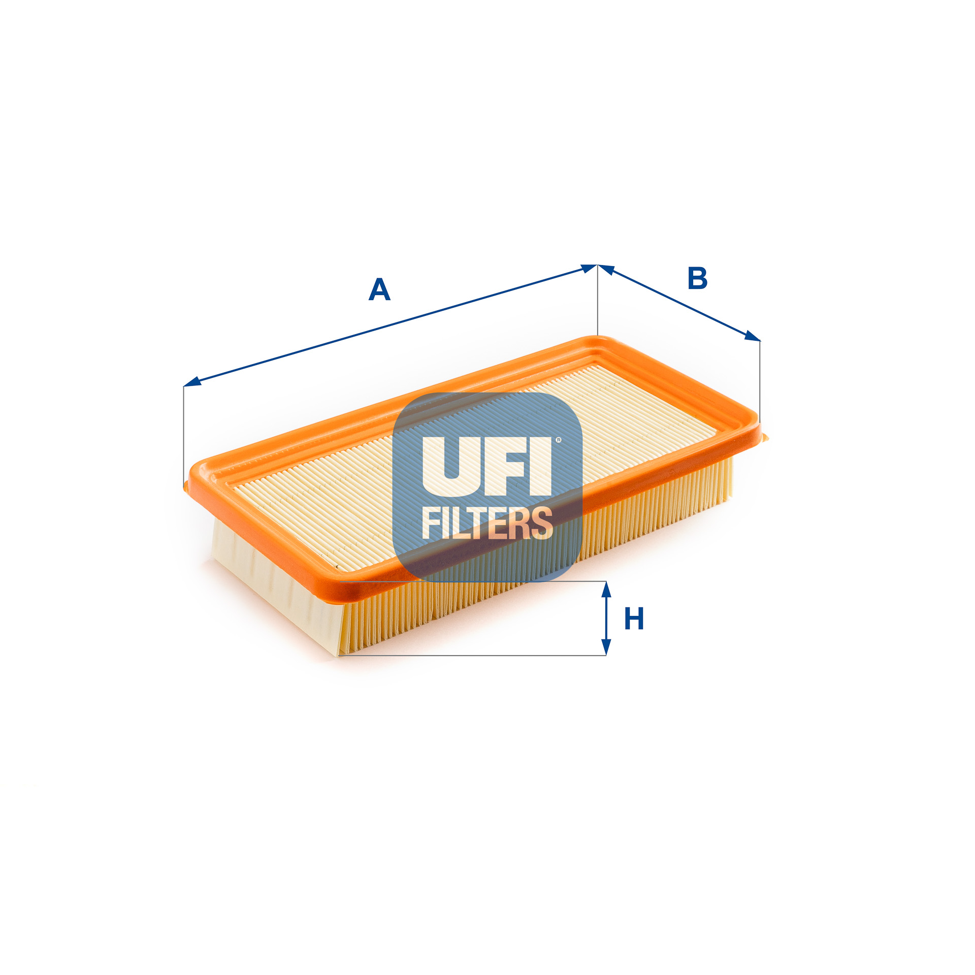 UFI Luftfilter 3022400 Filterindsats 46mm for HYUNDAI