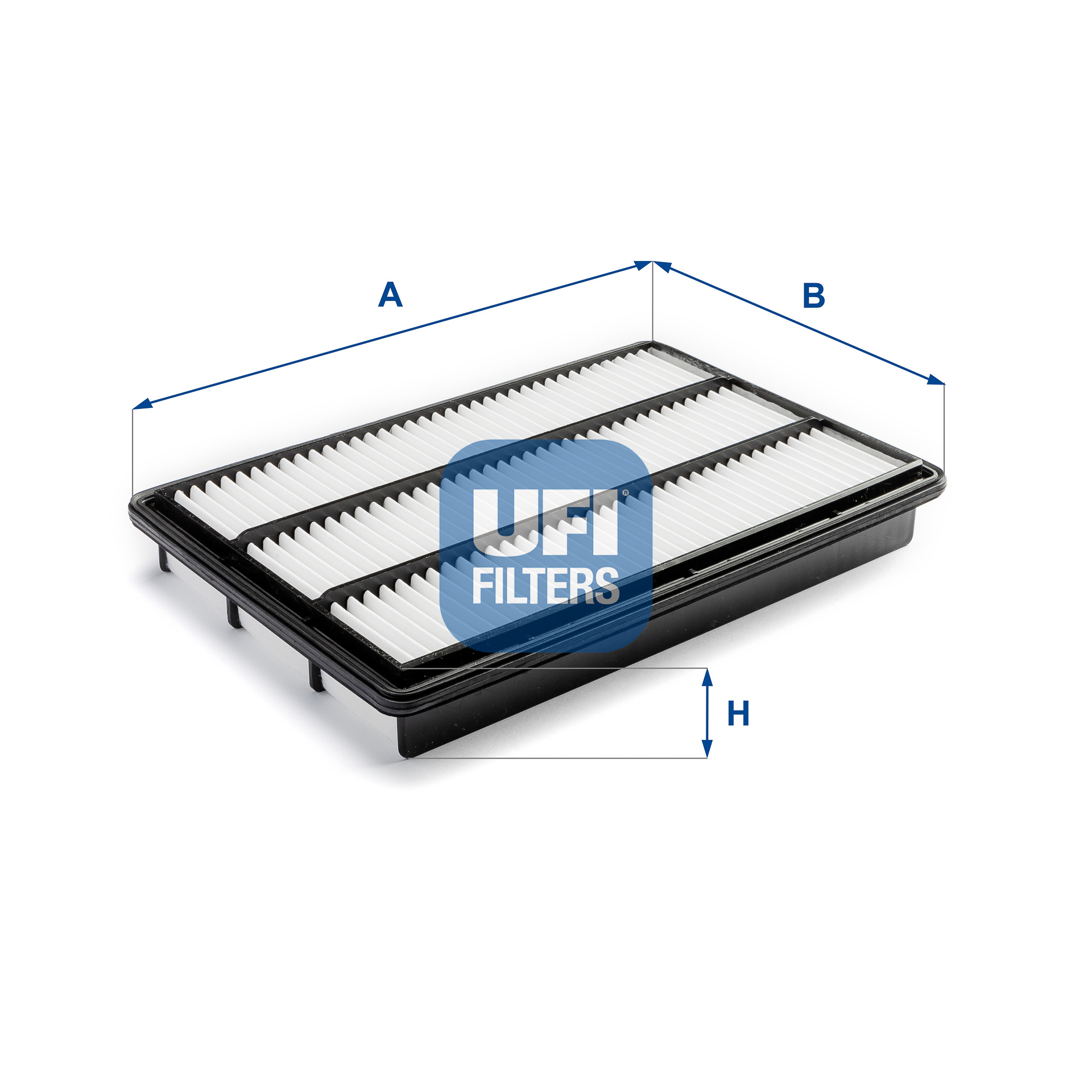 UFI Luftfilter 3022000 Filterindsats 52mm for MITSUBISHI
