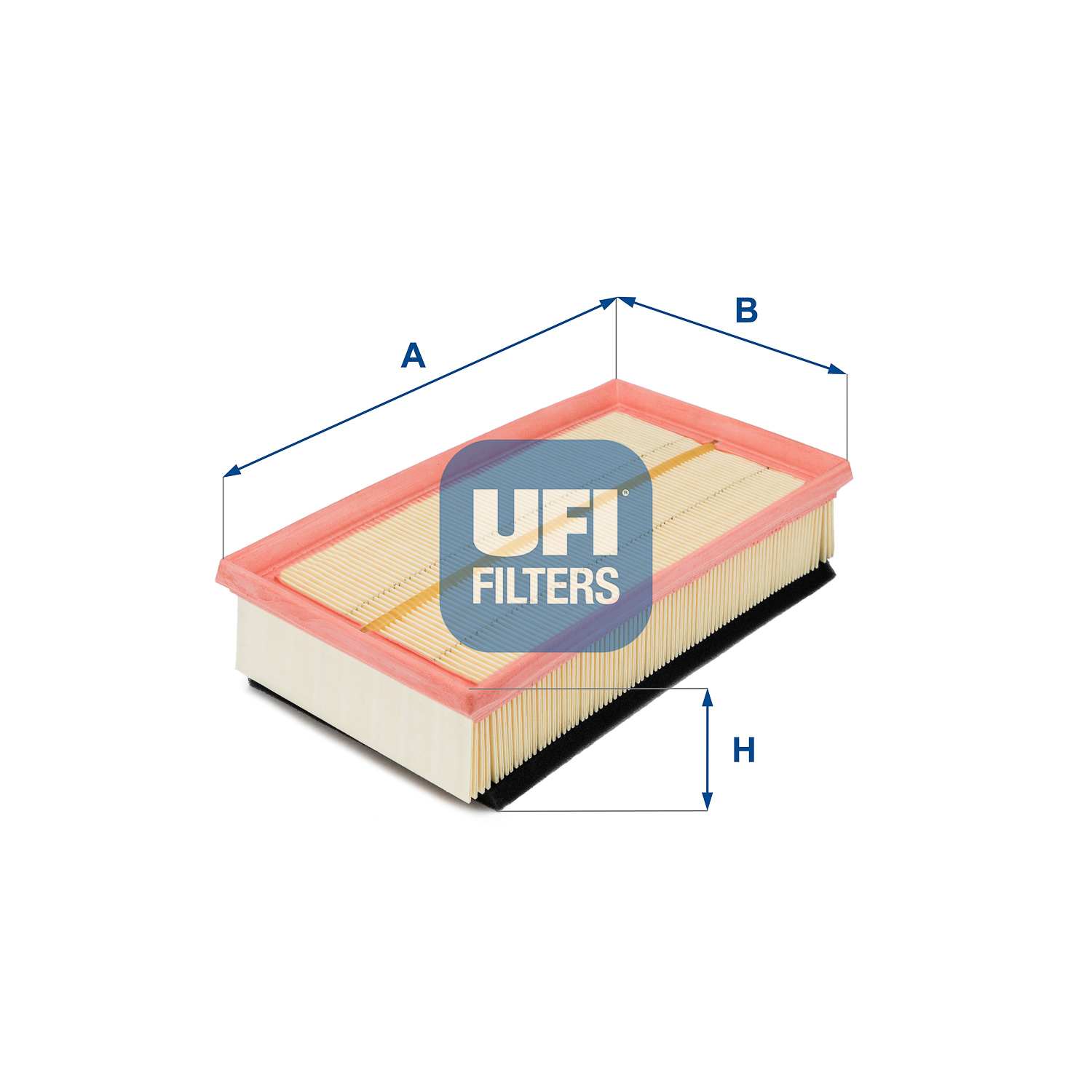 UFI Luftfilter 3023300 Filterindsats 58mm for PEUGEOT CITROËN FIAT MINI