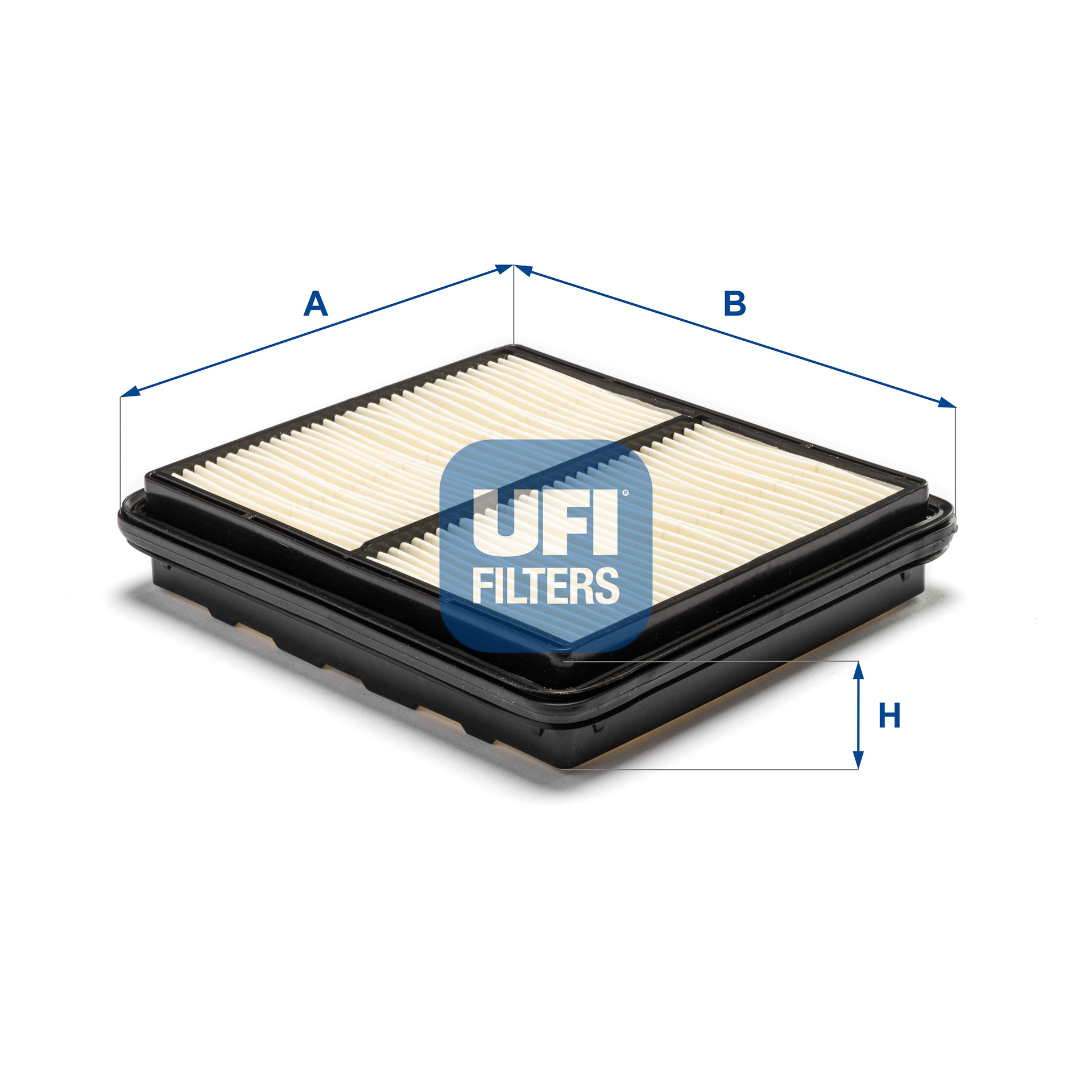UFI Luftfilter 3023500 Filterindsats 43mm for HONDA ROVER
