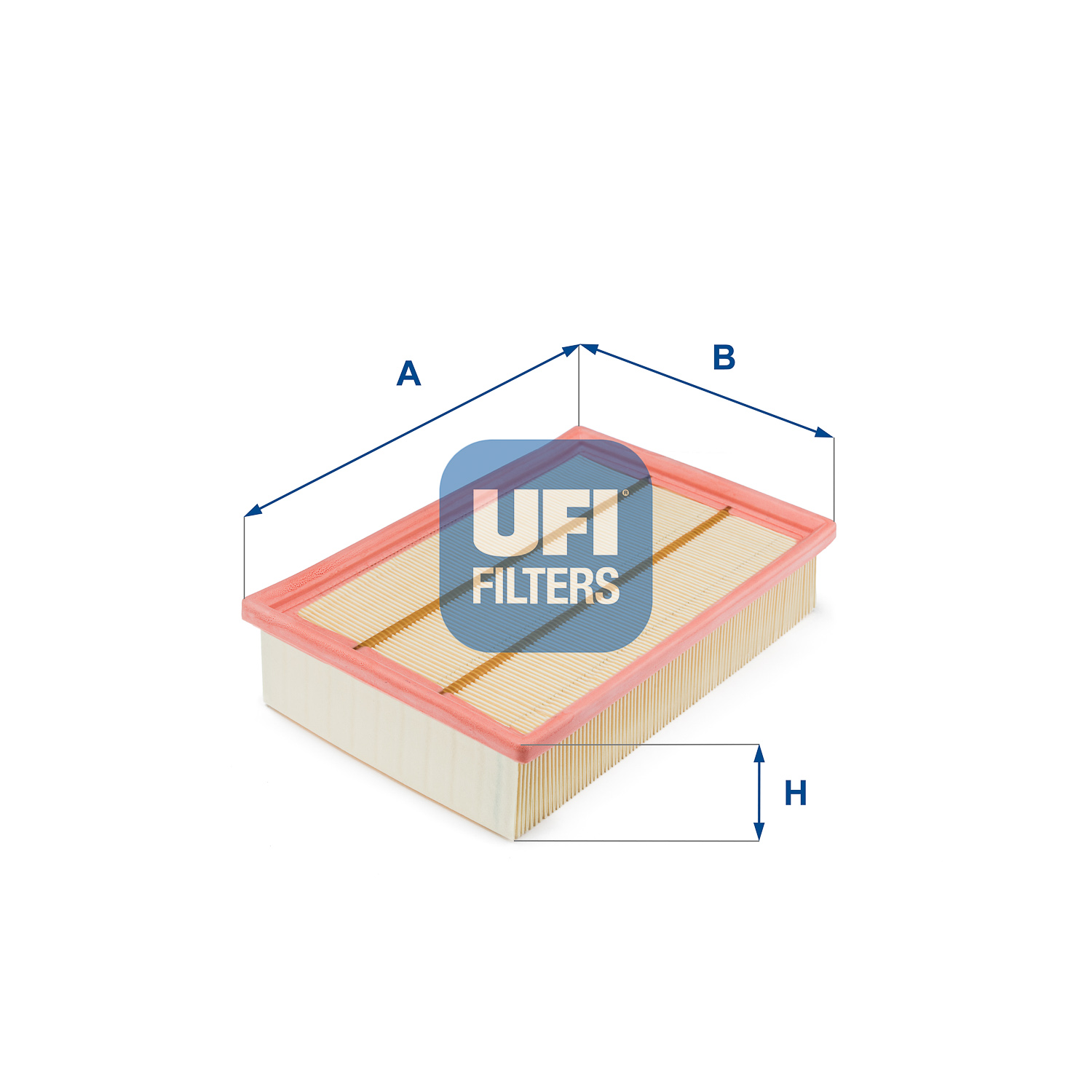 UFI Luftfilter 3024600 Filterindsats 50mm for FORD VOLVO MAZDA