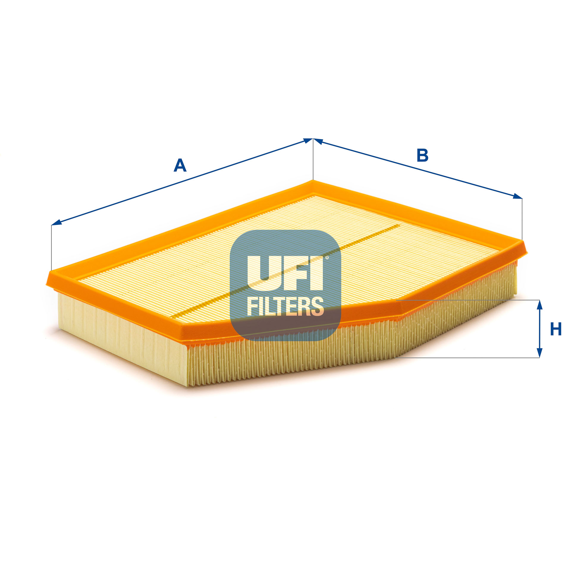 UFI Luftfilter 3025100 Filterindsats 46mm for BMW