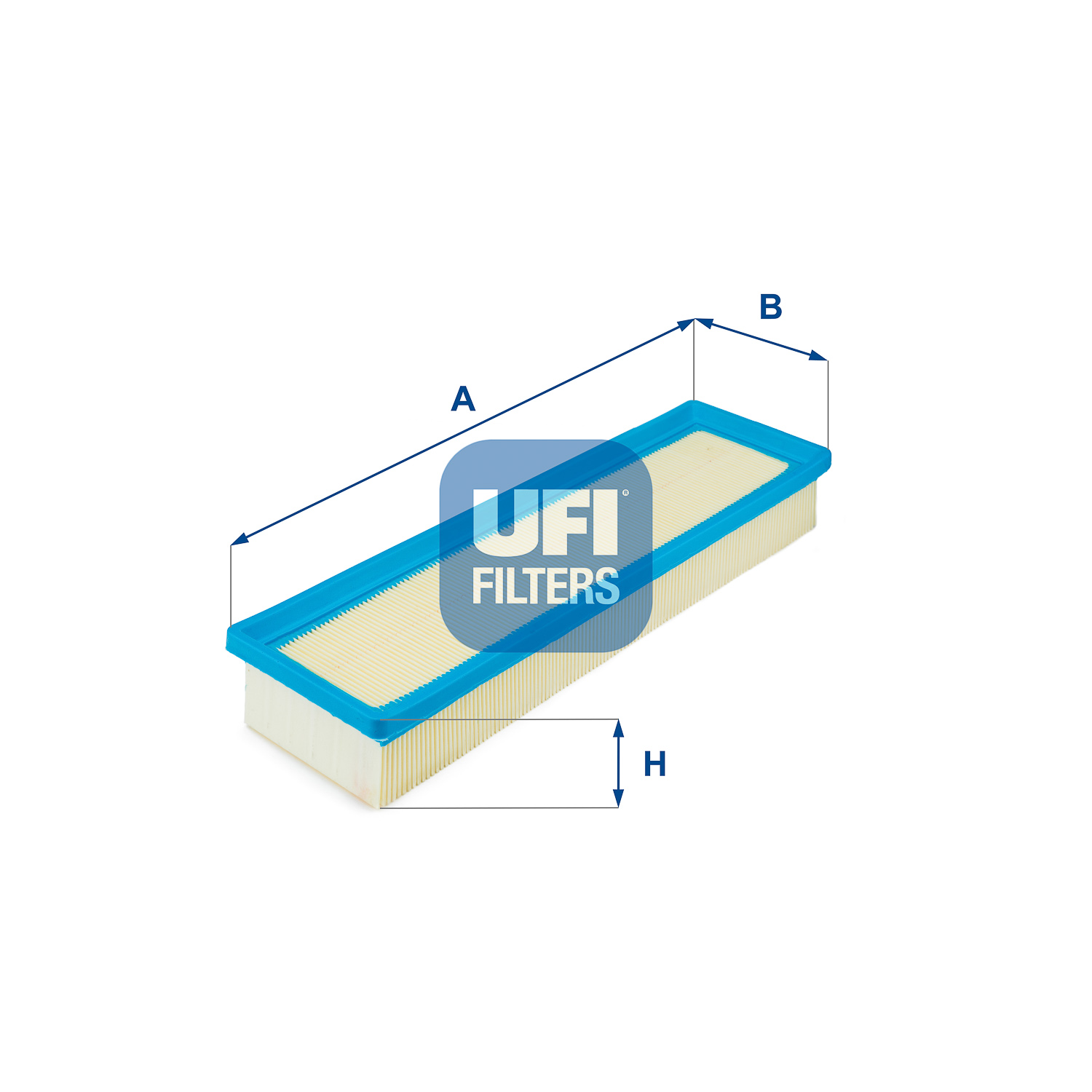 UFI Luftfilter 3026200 Filterindsats 50mm for CITROËN PEUGEOT