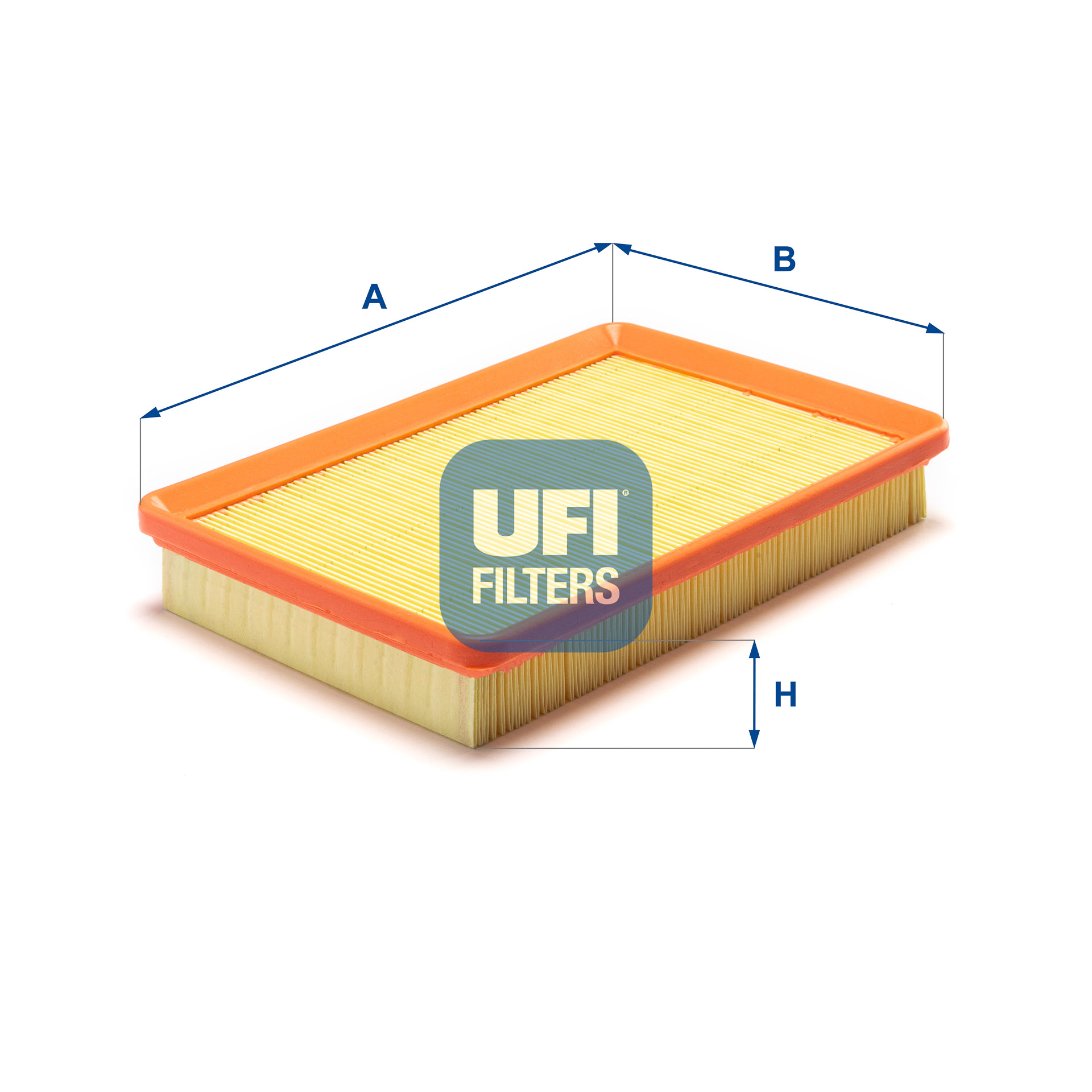 UFI Luftfilter 3026600 Filterindsats 41mm for HYUNDAI KIA