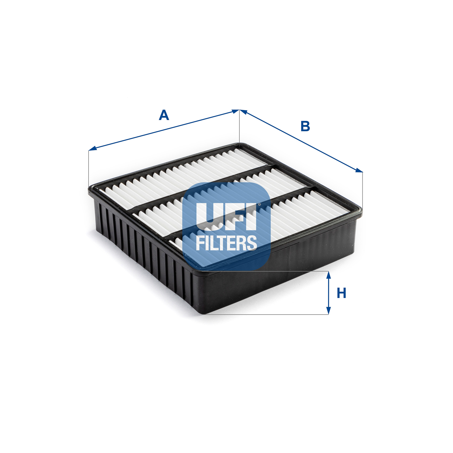 UFI Luftfilter 3027500 Filterindsats 51mm for MITSUBISHI