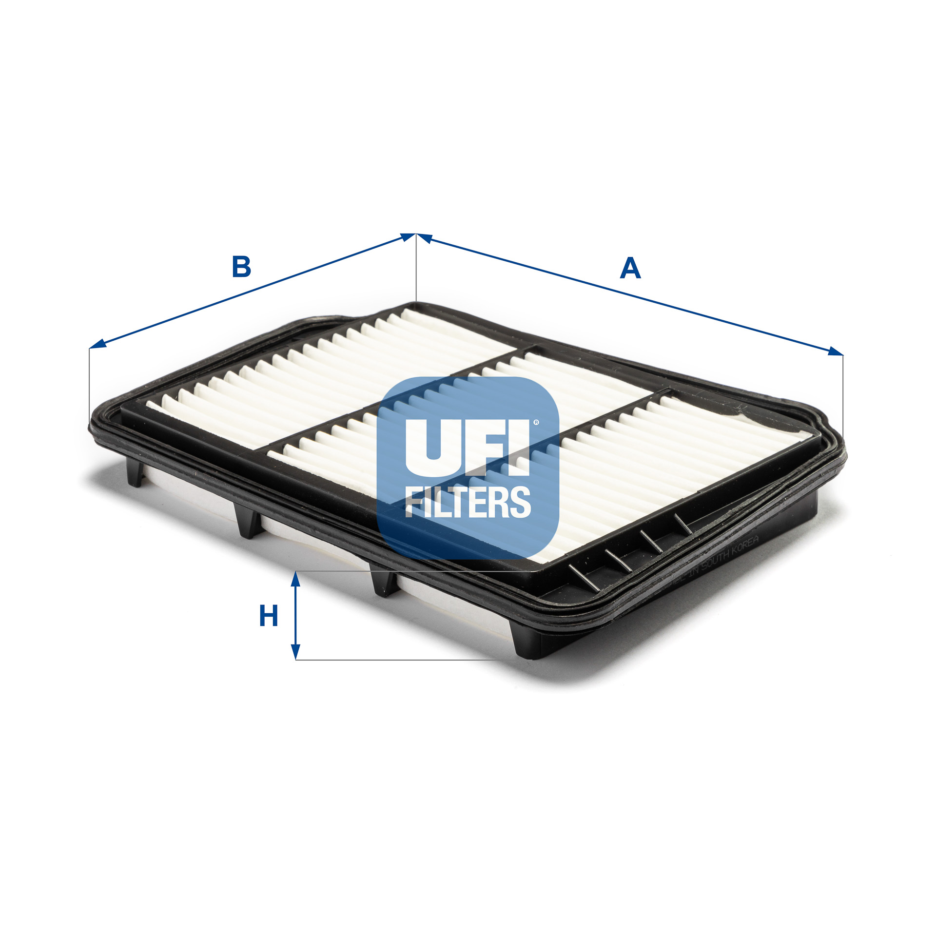 UFI Luftfilter 3027700 Filterindsats 37mm for GENERAL MOTORS