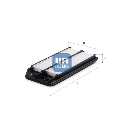 UFI Luftfilter 3027600 Filterindsats 45mm for HONDA