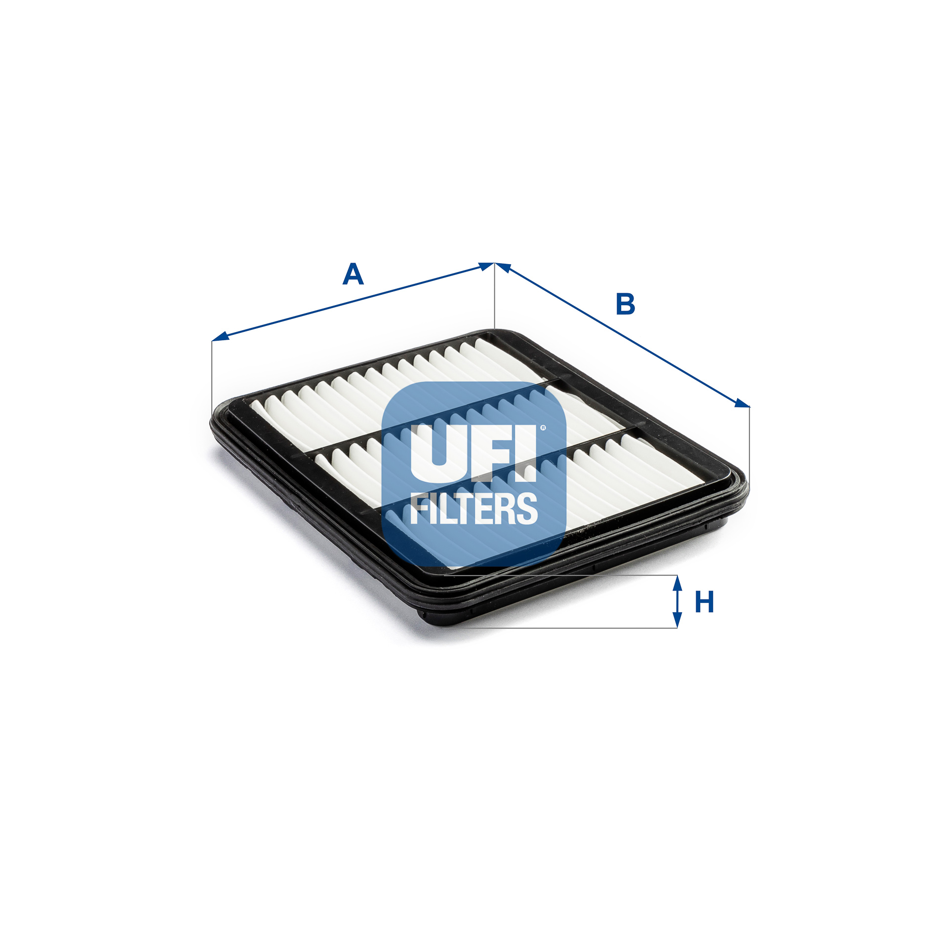 UFI Luftfilter 3027800 Filterindsats 27mm for GENERAL MOTORS