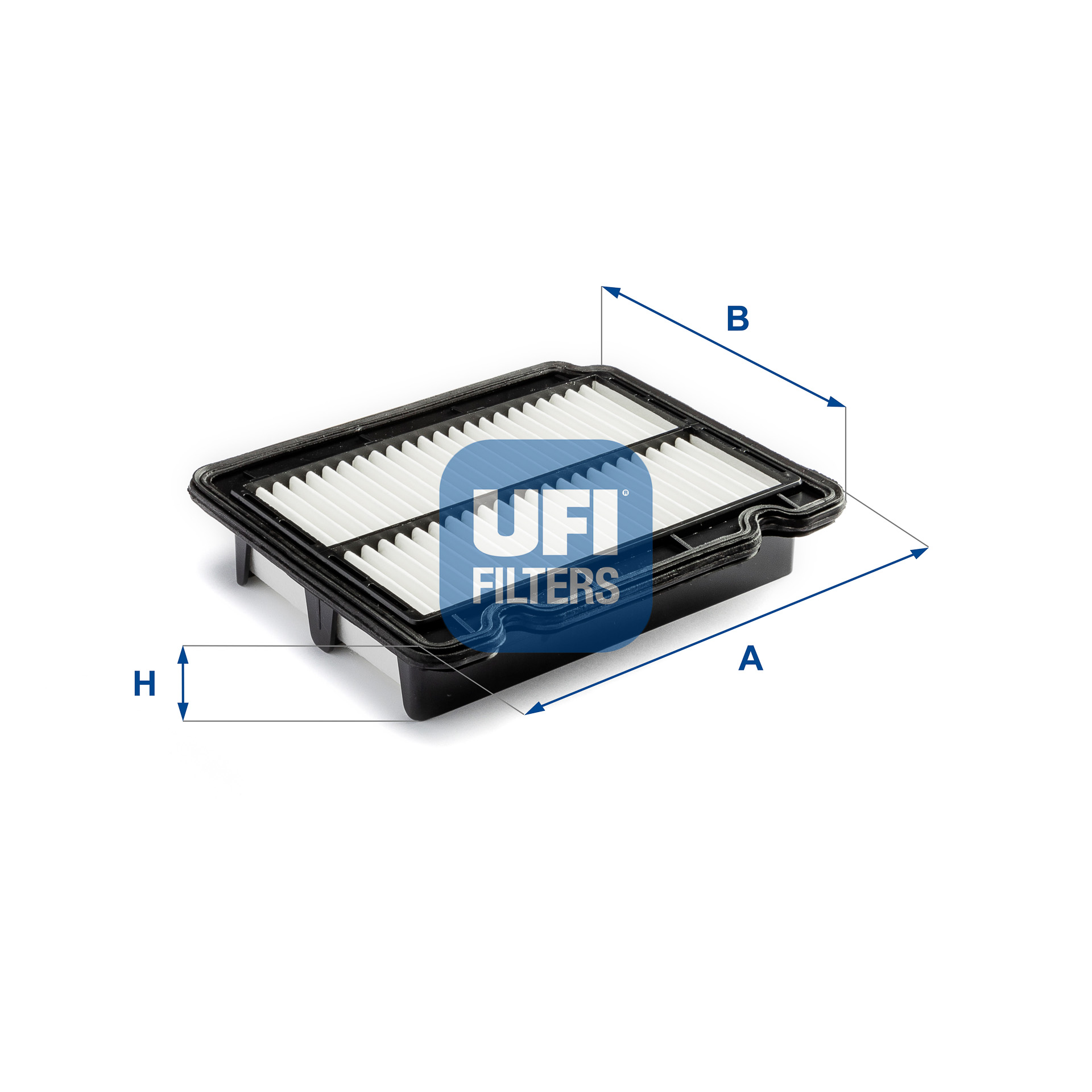 UFI Luftfilter 3027900 Filterindsats 46mm for GENERAL MOTORS