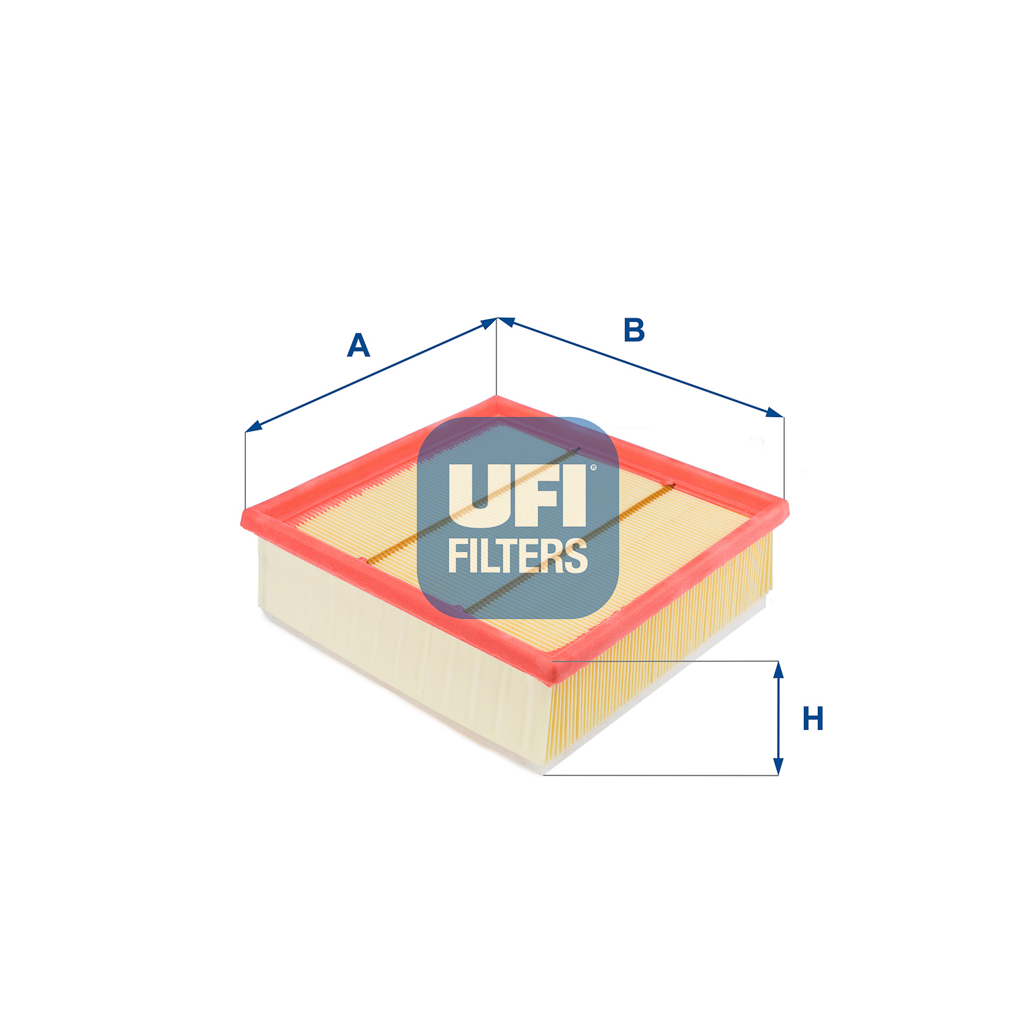 UFI Luftfilter 3029700 Filterindsats 58mm for OPEL FIAT GENERAL MOTORS