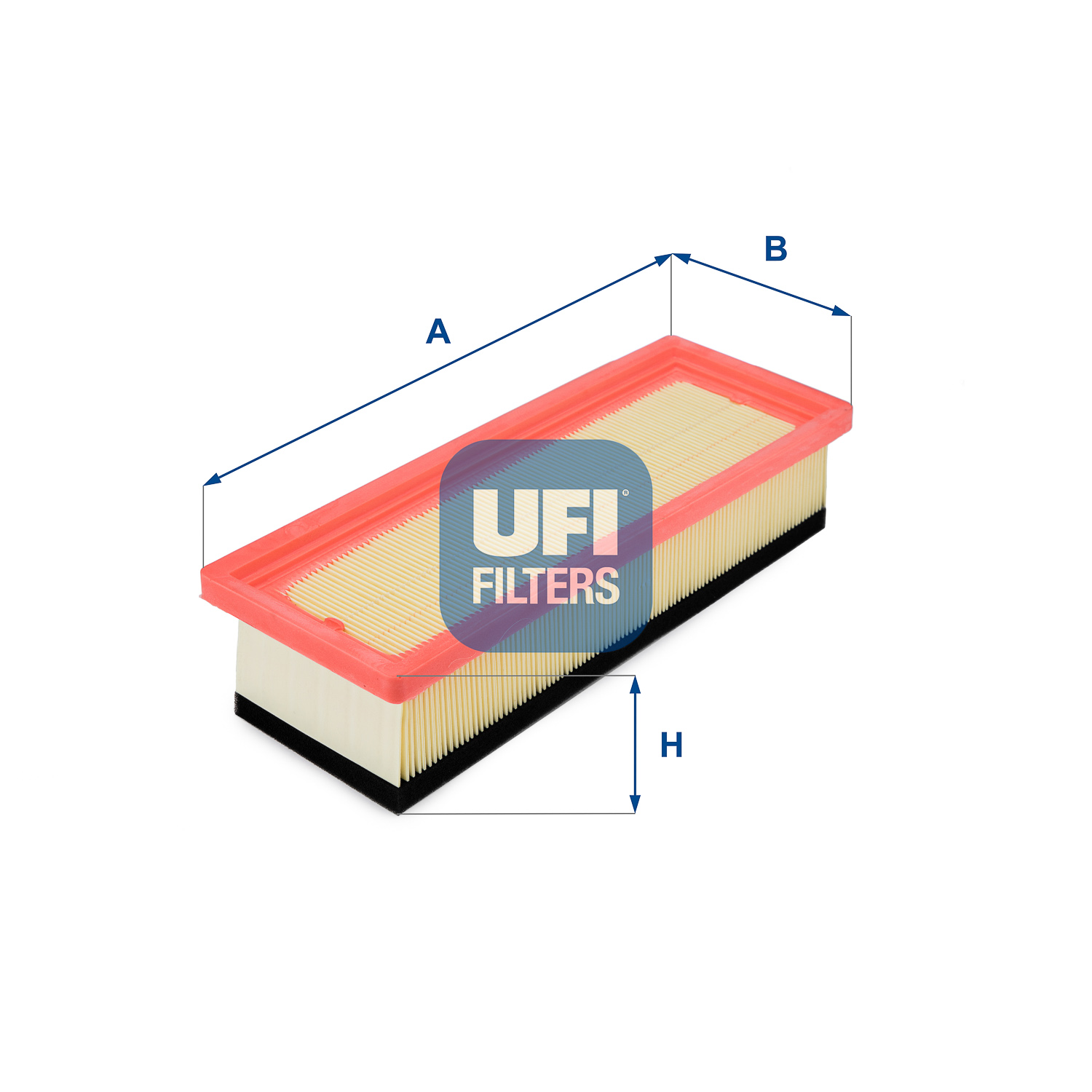 UFI Luftfilter 3030100 Filterindsats 60mm for FORD FIAT