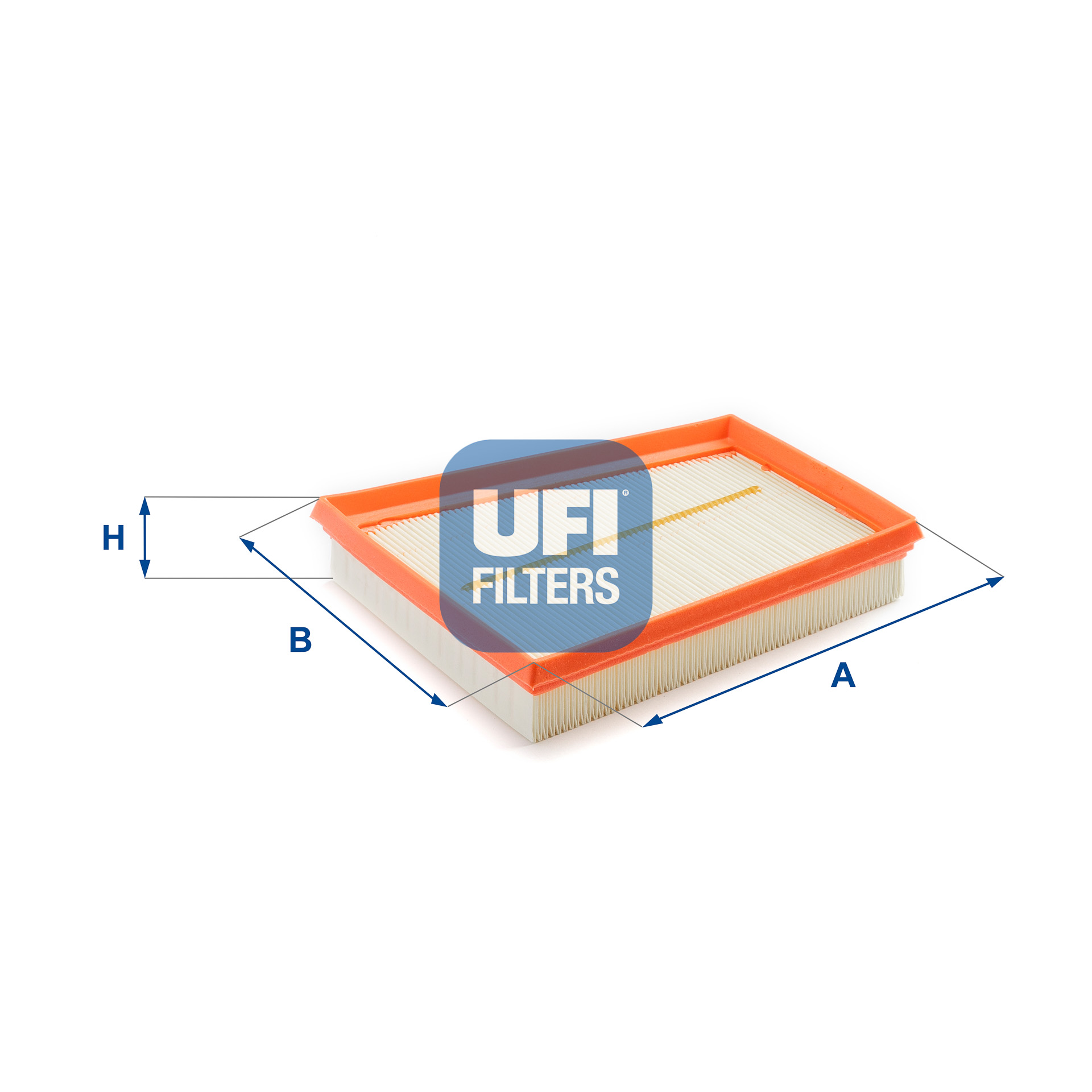 UFI Luftfilter 3031000 Filterindsats 38mm for FORD