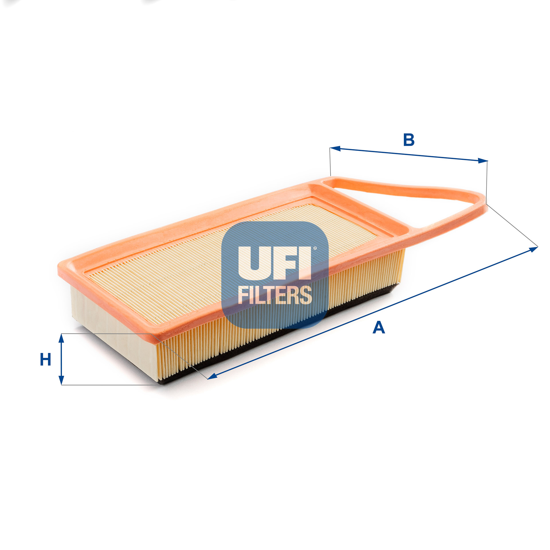 UFI Luftfilter 3031100 Filterindsats 65mm for CITROËN PEUGEOT TOYOTA