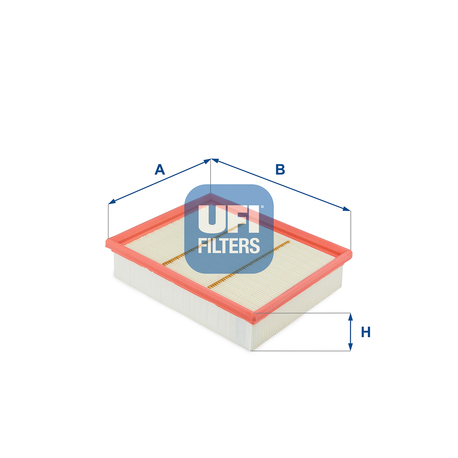 UFI Luftfilter 3031800 Filterindsats 50mm for MERCEDES-BENZ