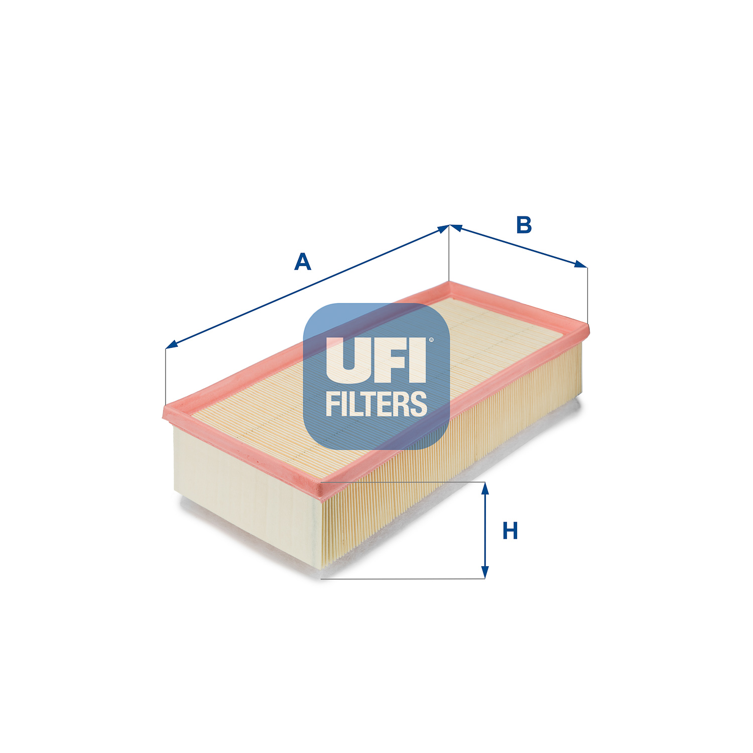 UFI Luftfilter 3033000 Filterindsats 70mm for FIAT CITROËN PEUGEOT TOYOTA