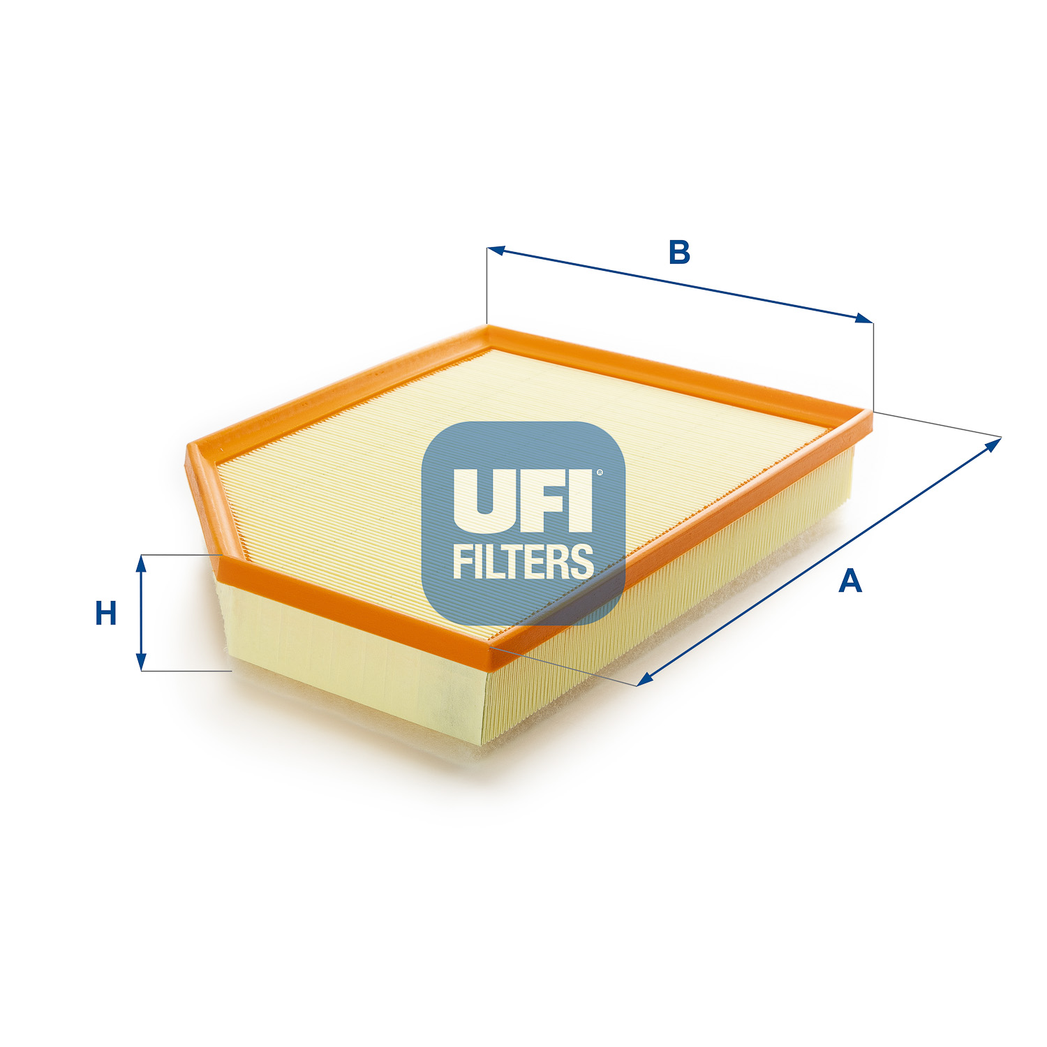 UFI Luftfilter 3034100 Filterindsats 56mm for VOLVO