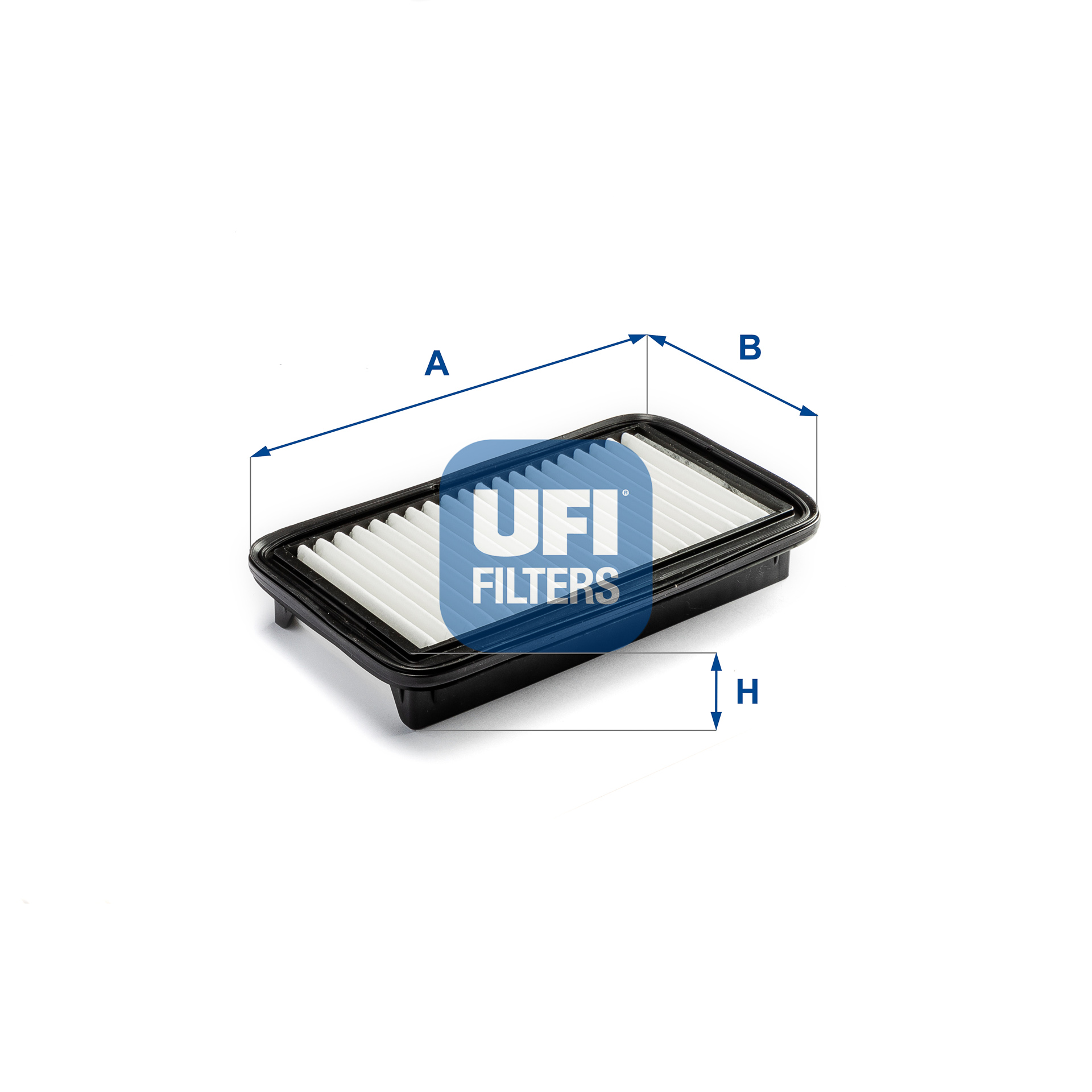 UFI Luftfilter 3034700 Filterindsats 34mm for FIAT SUZUKI