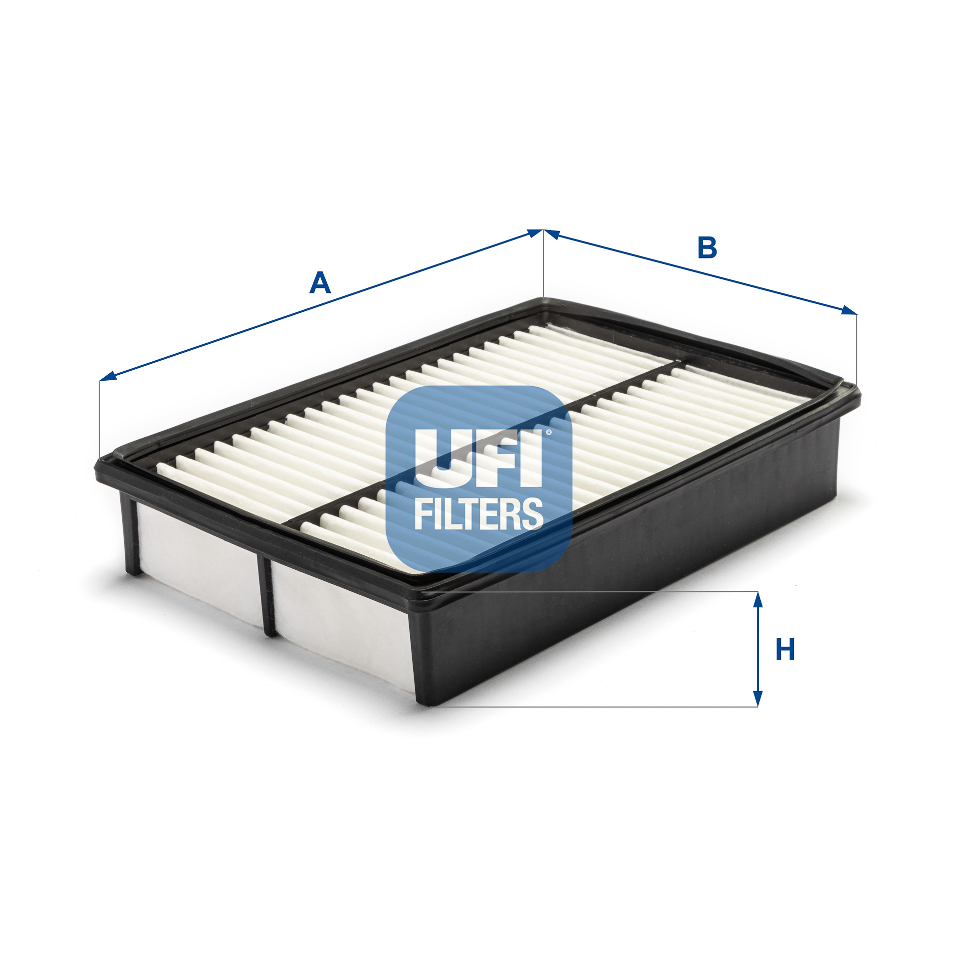 UFI Luftfilter 3034400 Filterindsats 53mm for MAZDA