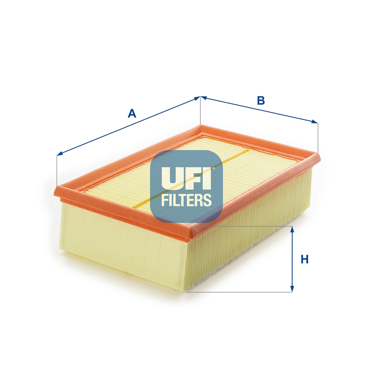 UFI Luftfilter 3035100 Filterindsats 70mm for PEUGEOT CITROËN