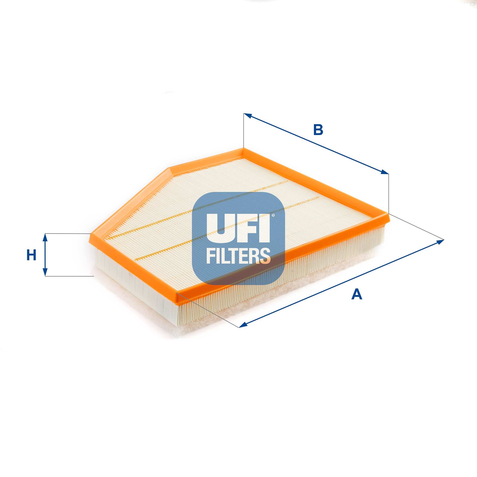 UFI Luftfilter 30.367.00 Filterindsats 52mm for BMW