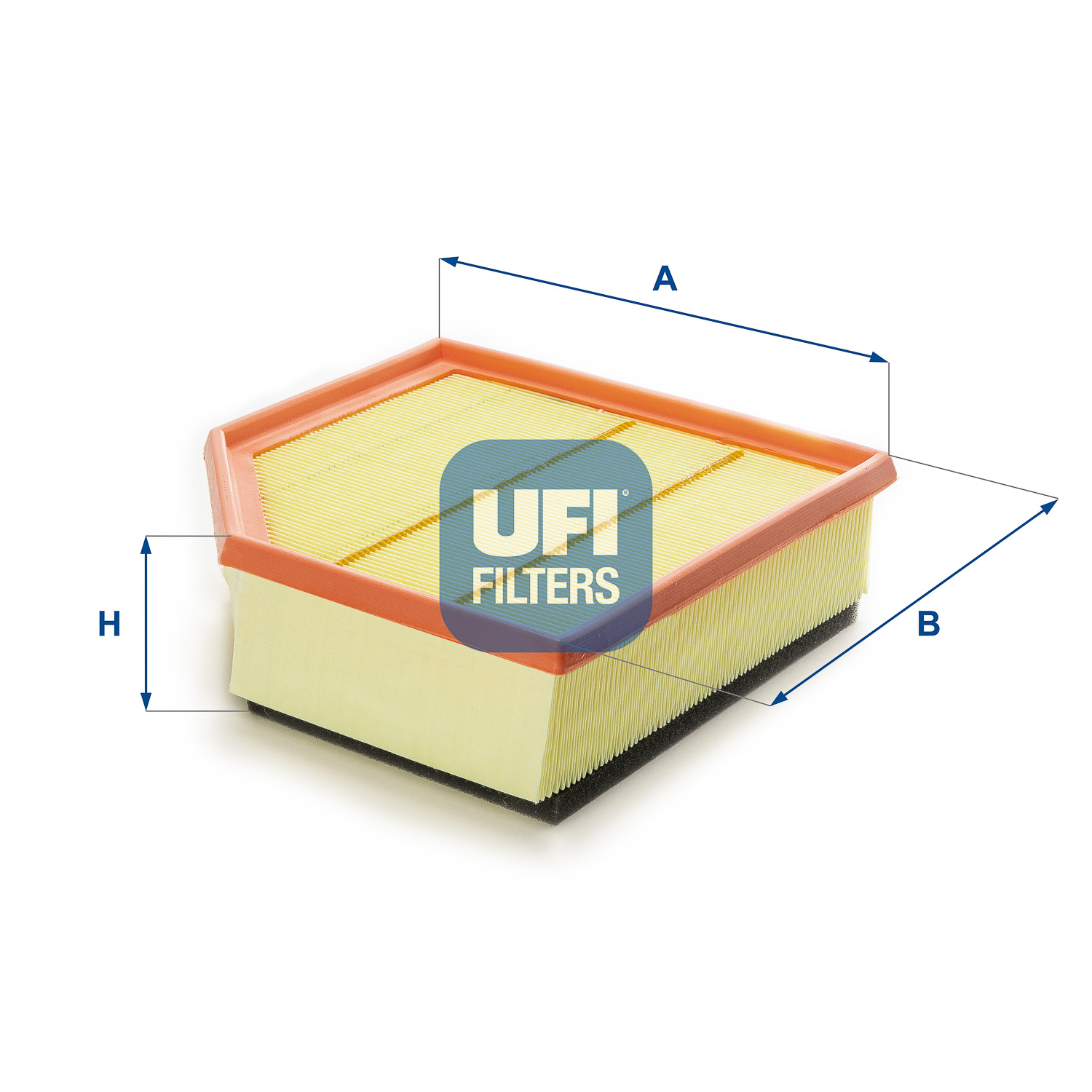 UFI Luftfilter 3036600 Filterindsats 73mm for VOLVO