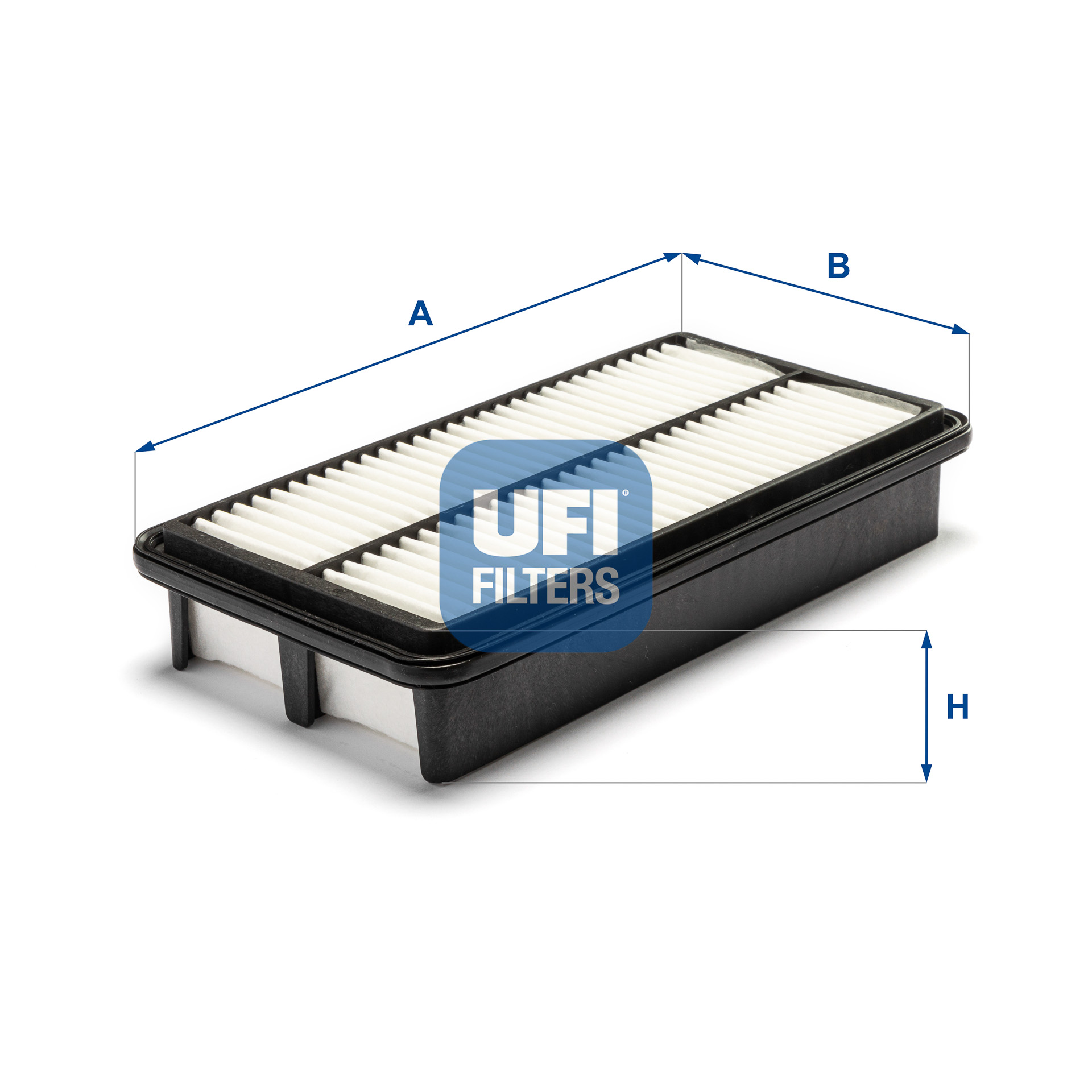 UFI Luftfilter 3038200 Filterindsats 55mm for KIA