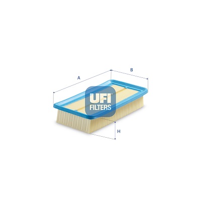 UFI Luftfilter 3038600 Filterindsats 48mm for KIA
