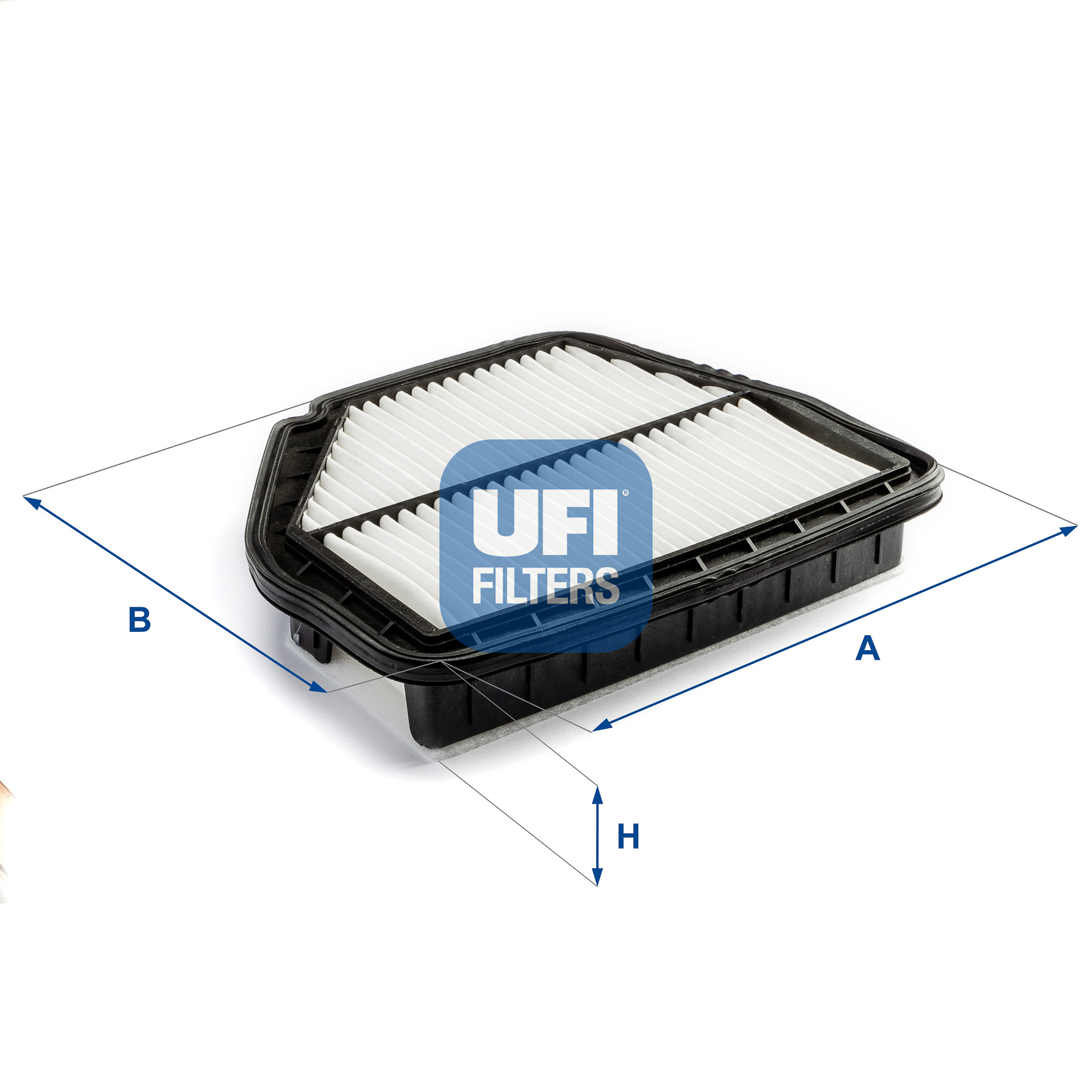 UFI Luftfilter 3039200 Filterindsats 50mm for OPEL GENERAL MOTORS